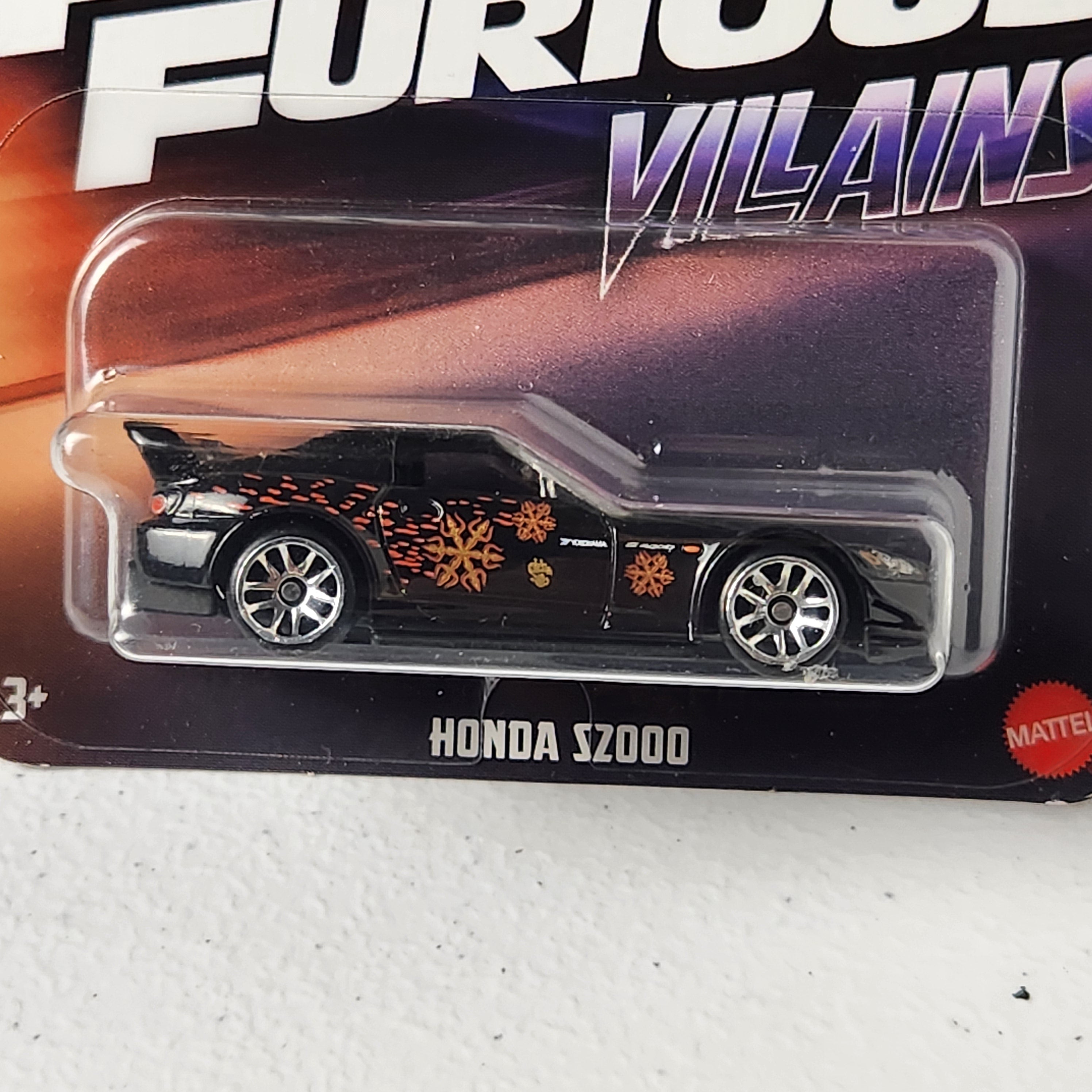 Honda S2000 1/5 METAL BASE F&F Villains SS JDM Hot Wheels