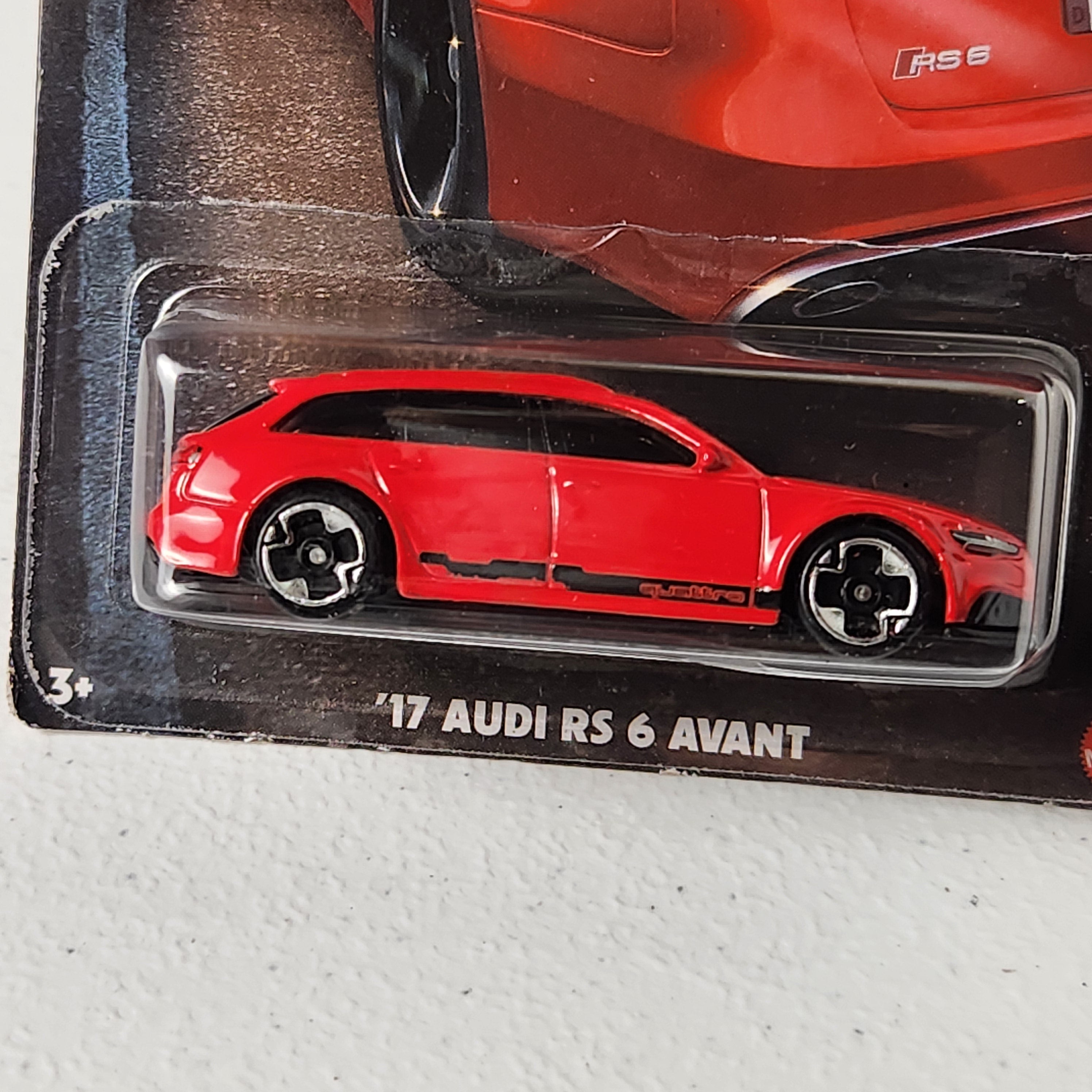 17 Audi RS 6 Avant #5/5 Hot Wagons SS European Hot Wheels
