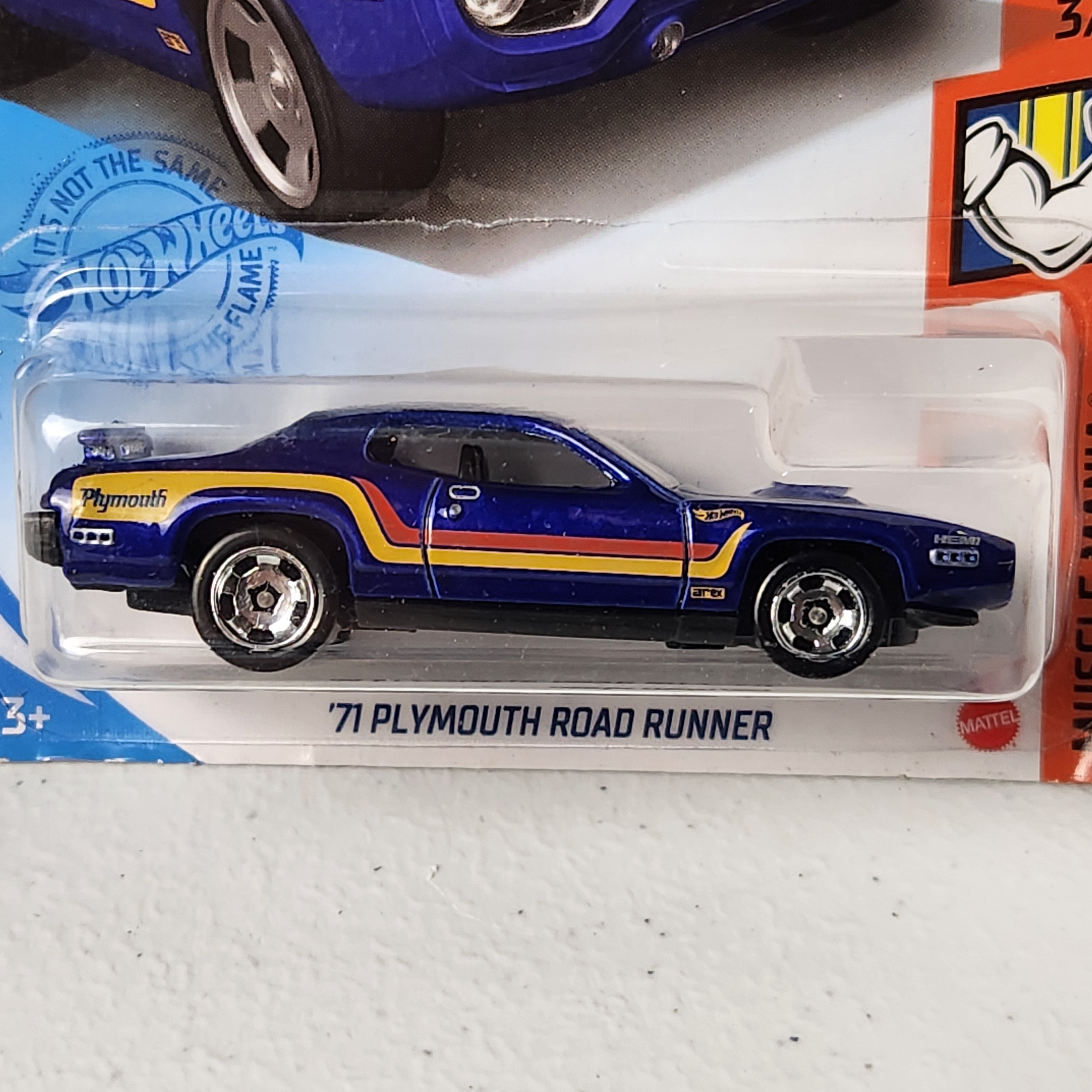 ’71 Plymouth Road Runner  American Mainline Hot Wheels