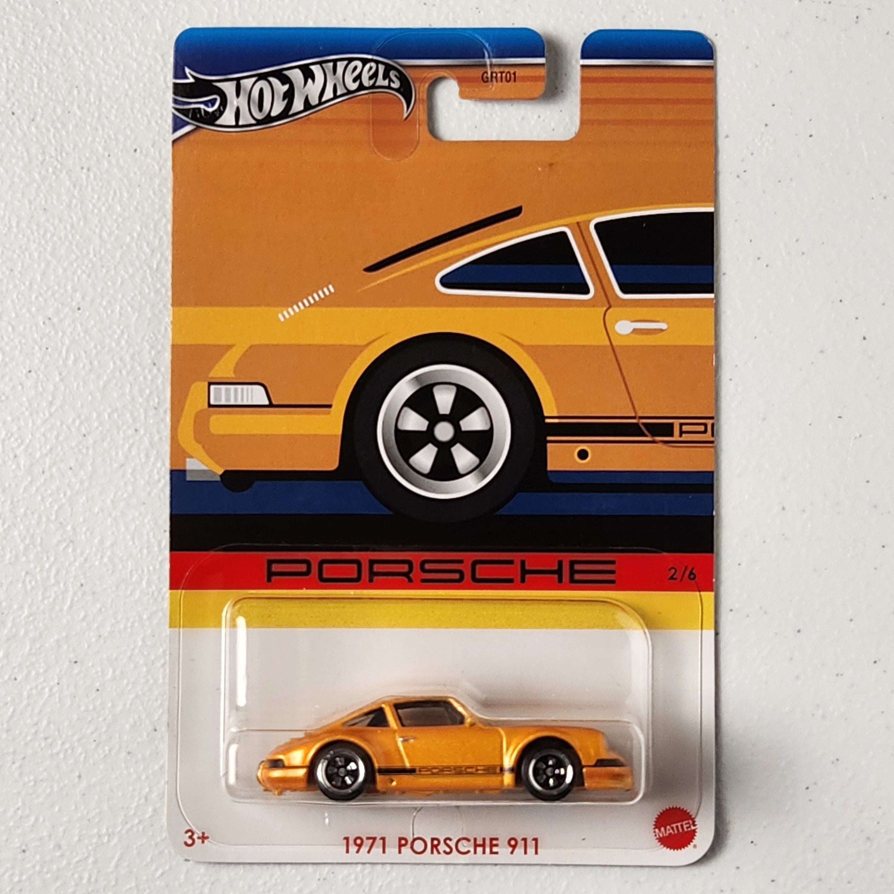 ’71 Porsche 911 #2/6 Porsche SS European Hot Wheels