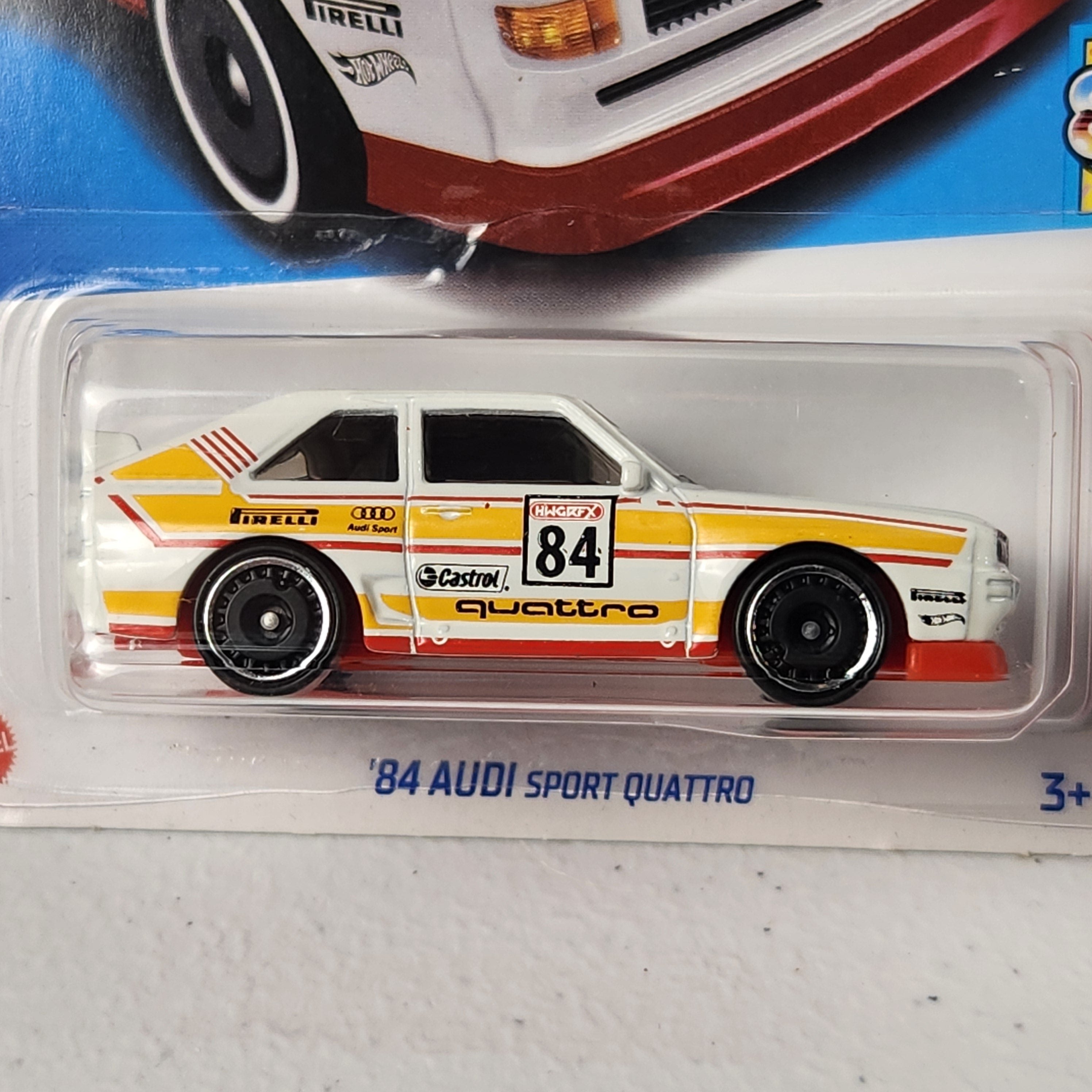 ’84 Audi Sport Quattro European Mainline Hot Wheels