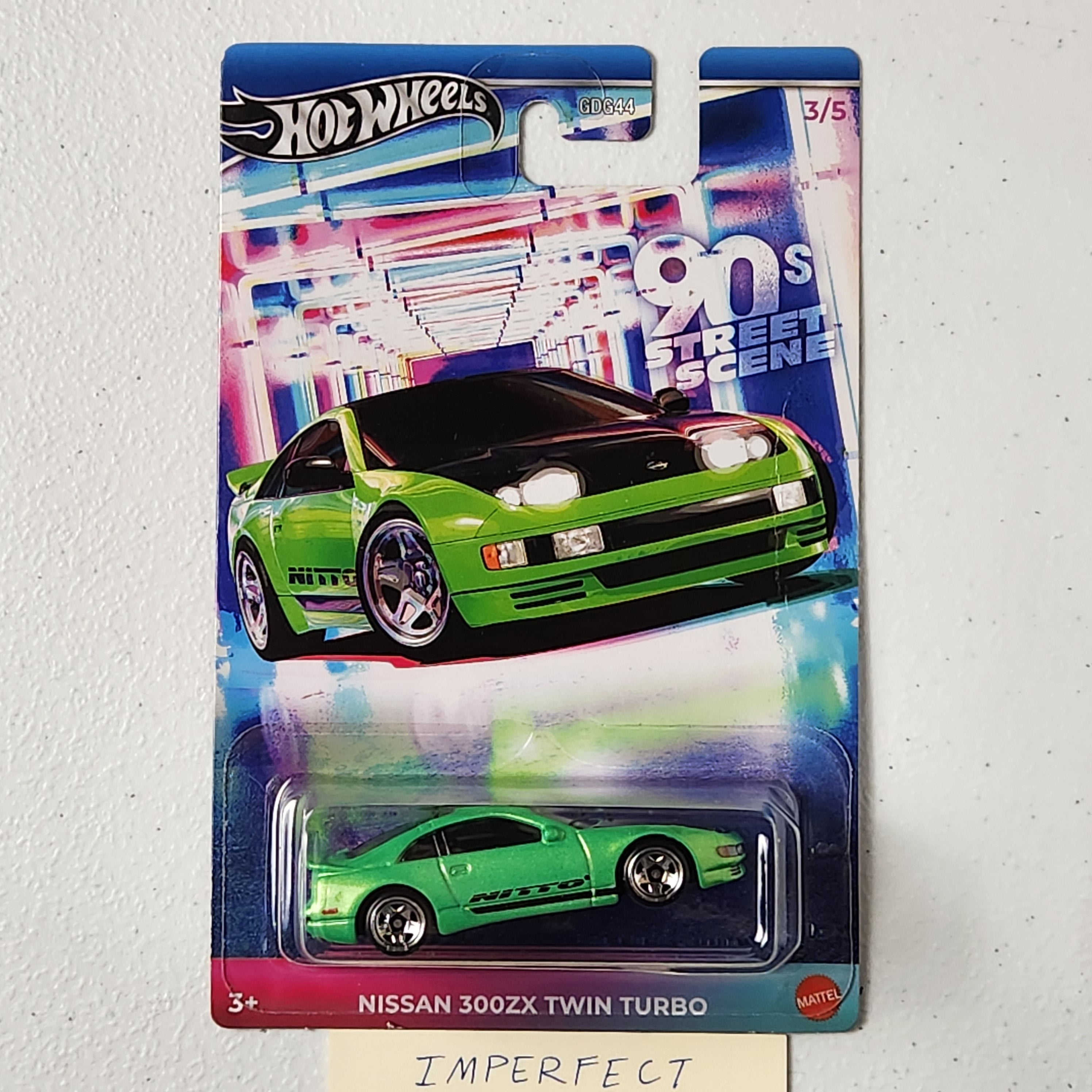 Nissan 300ZX Twin Turbo #3/5 90s Street Scene JDM SS Hot Wheels