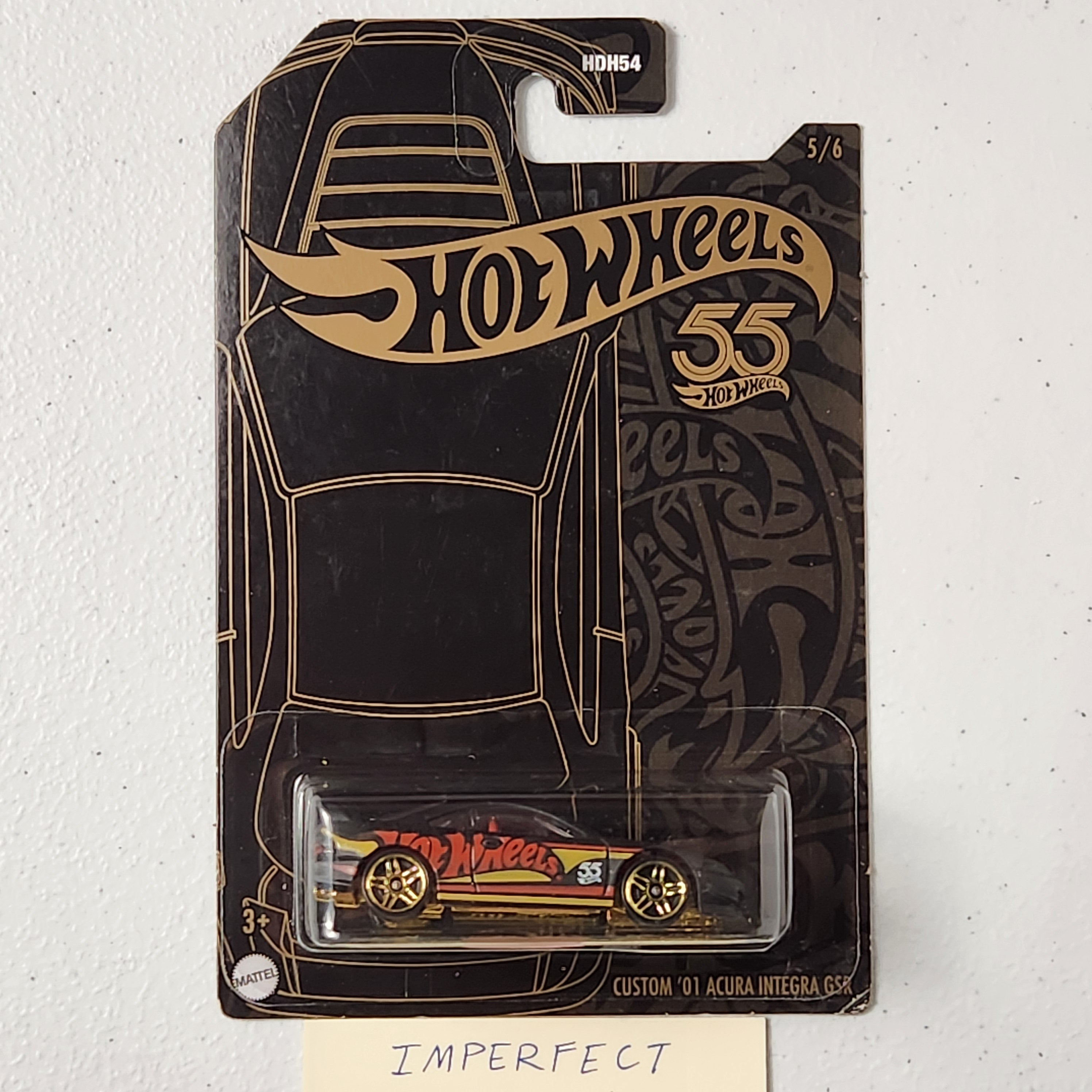 Custom ’01 Acura Integra GSX #5/6 55th Anniversary JDM SS Hot Wheels