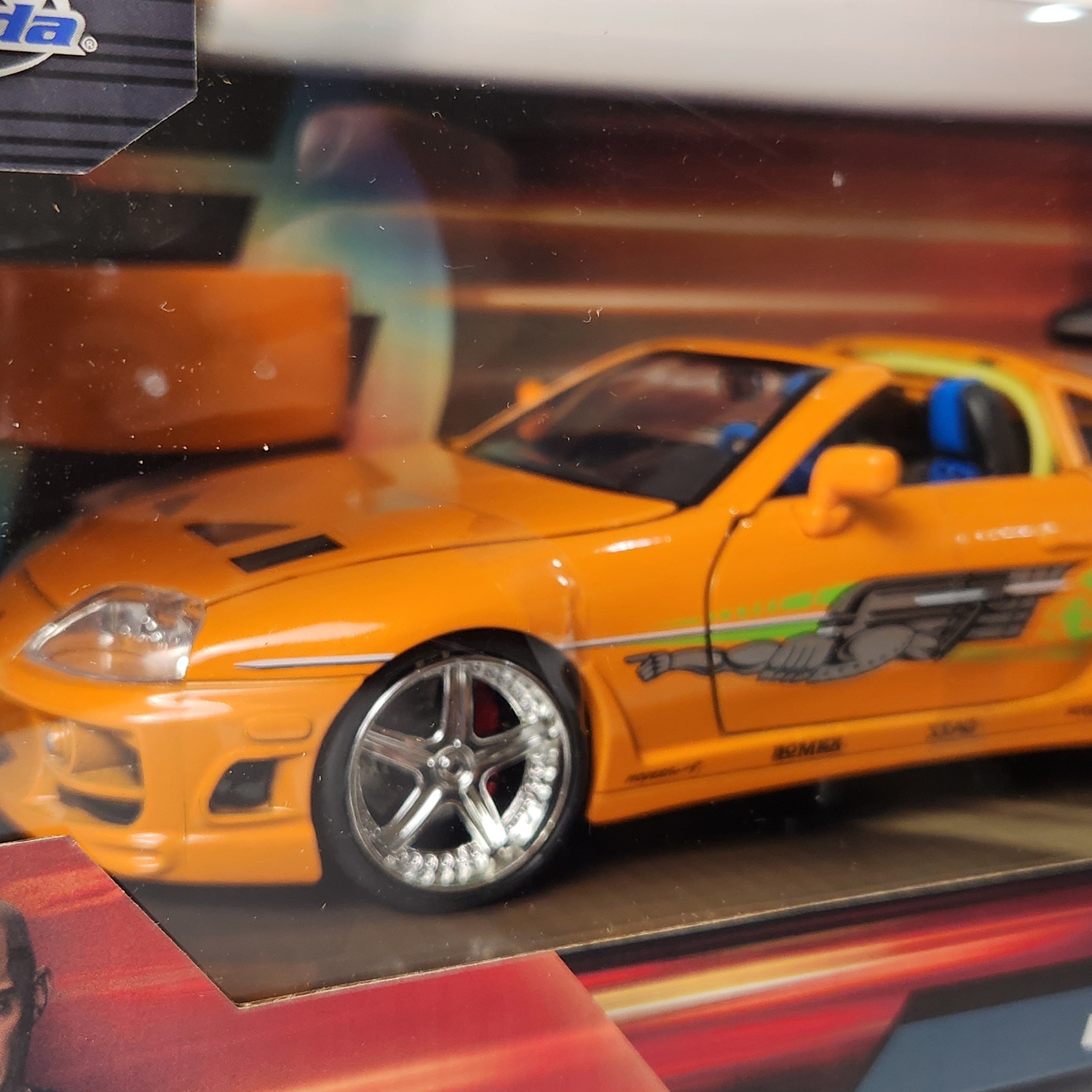 Brian's Toyota Supra Fast and Furious Hollywood Rides Diecast Jada 1:24
