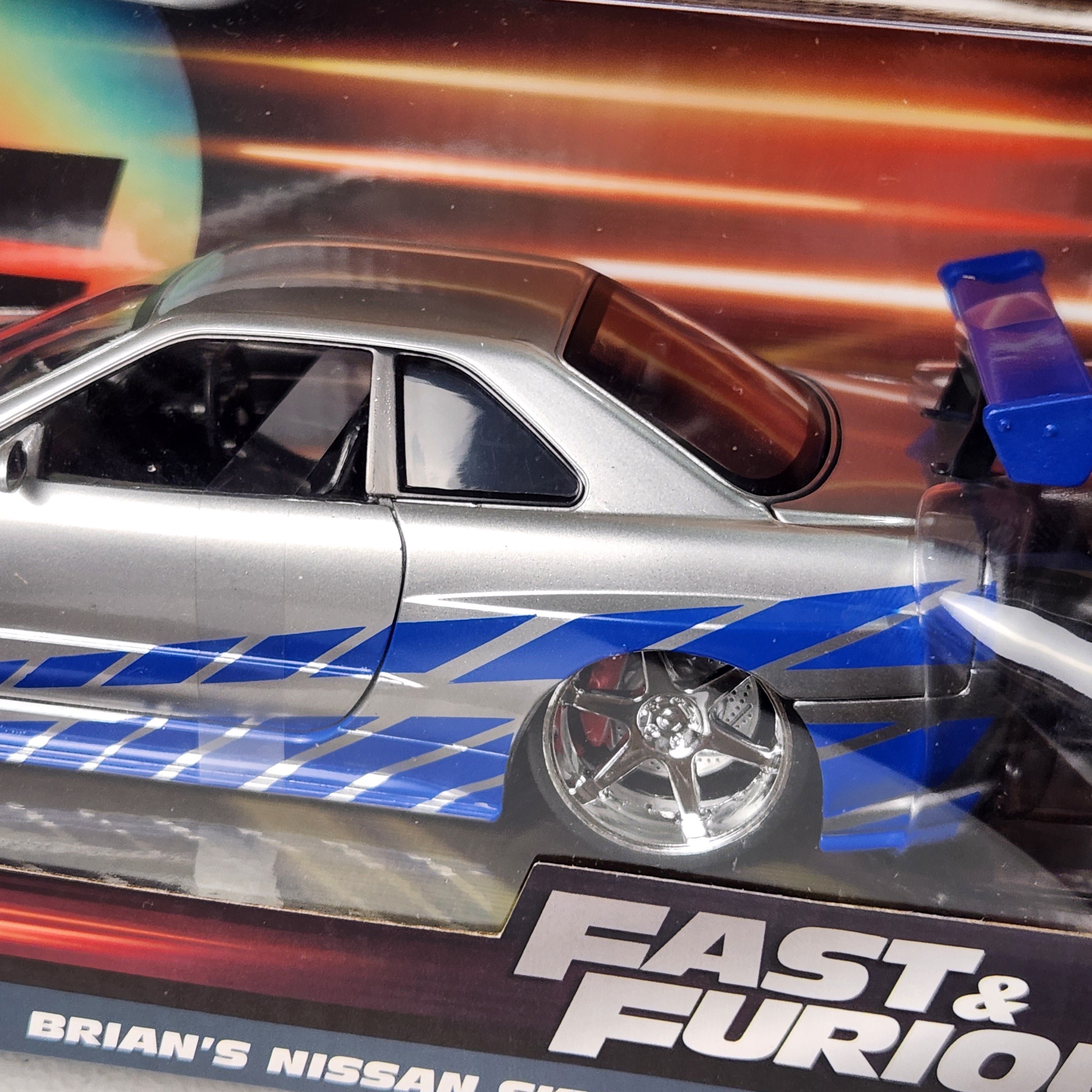 Brian's Nissan Skyline GTR Fast and Furious Hollywood Rides Diecast Jada