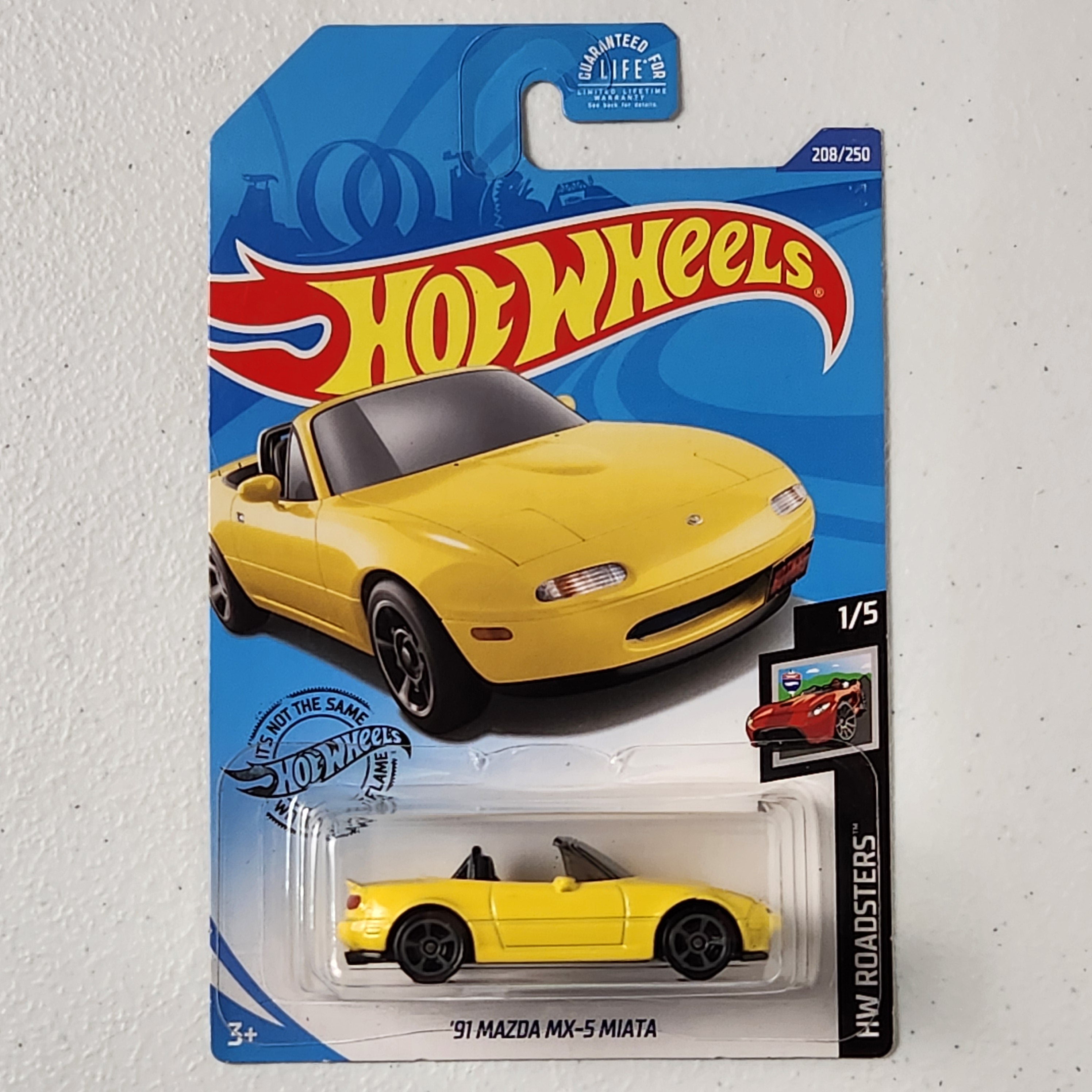 91 Mazda MX-5 Miata JDM Mainline Hot Wheels
