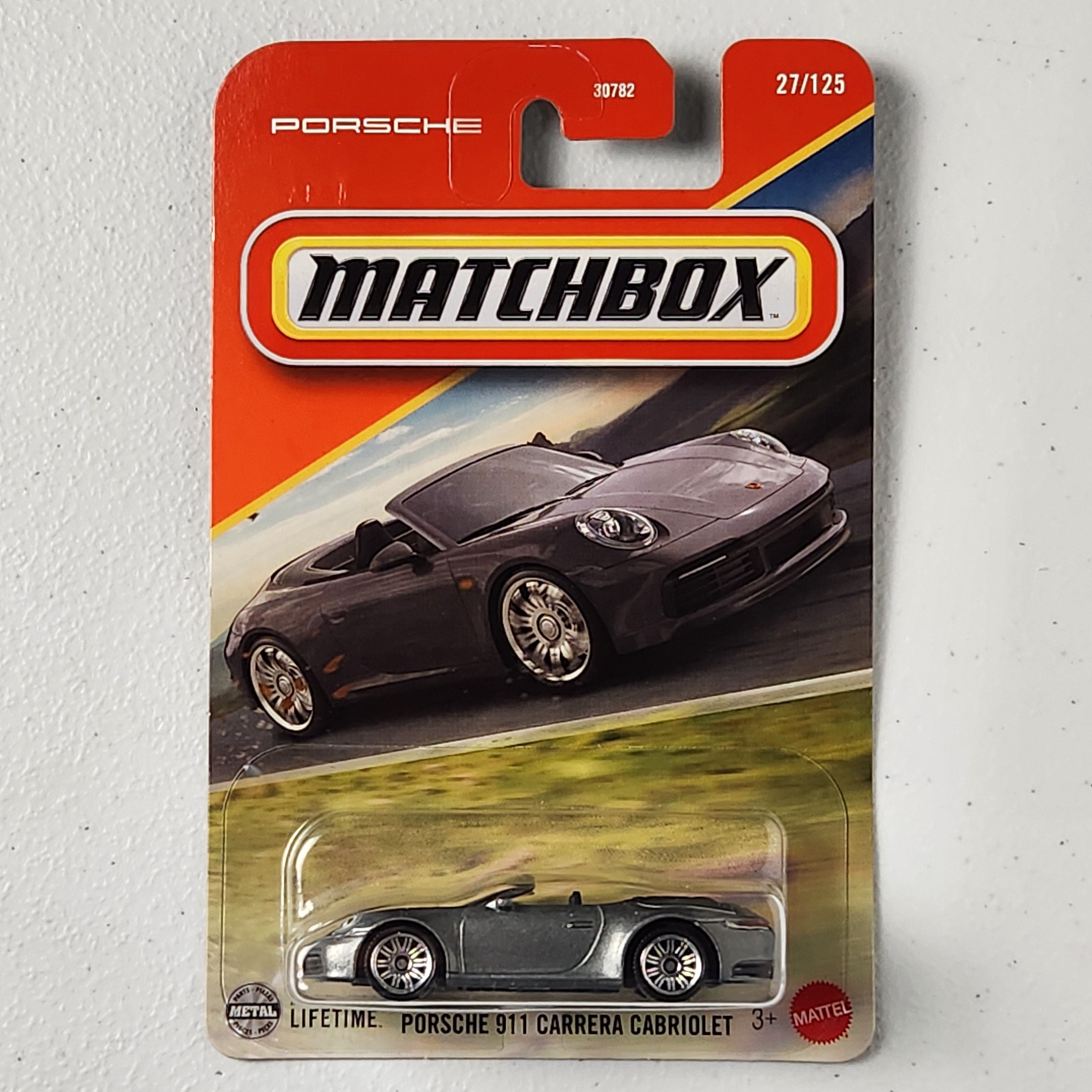 Porsche 911 Carrera Cabriolet European Matchbox