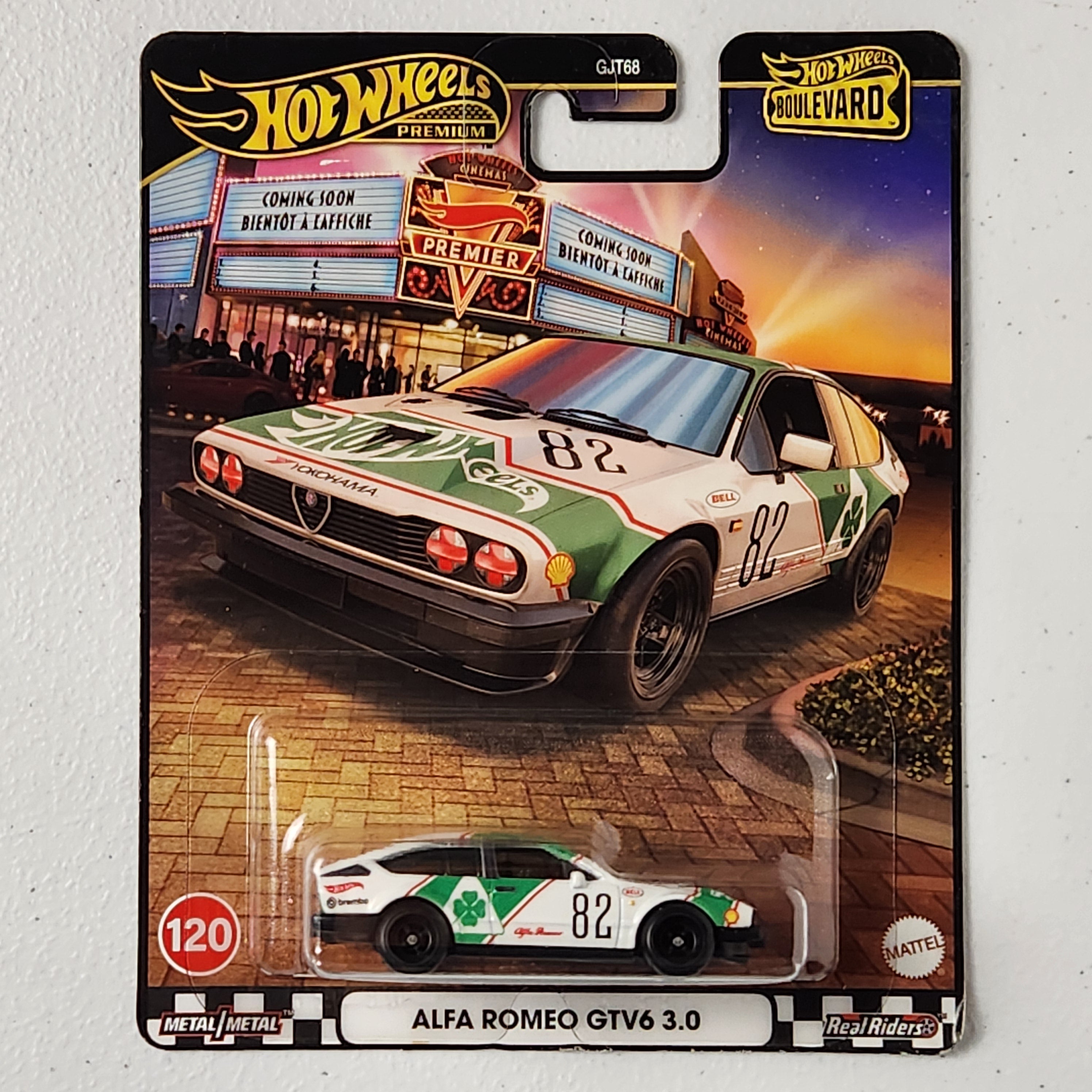 Alfa Romeo GTV6 3.0 #120 Boulevard European Premium Hot Wheels