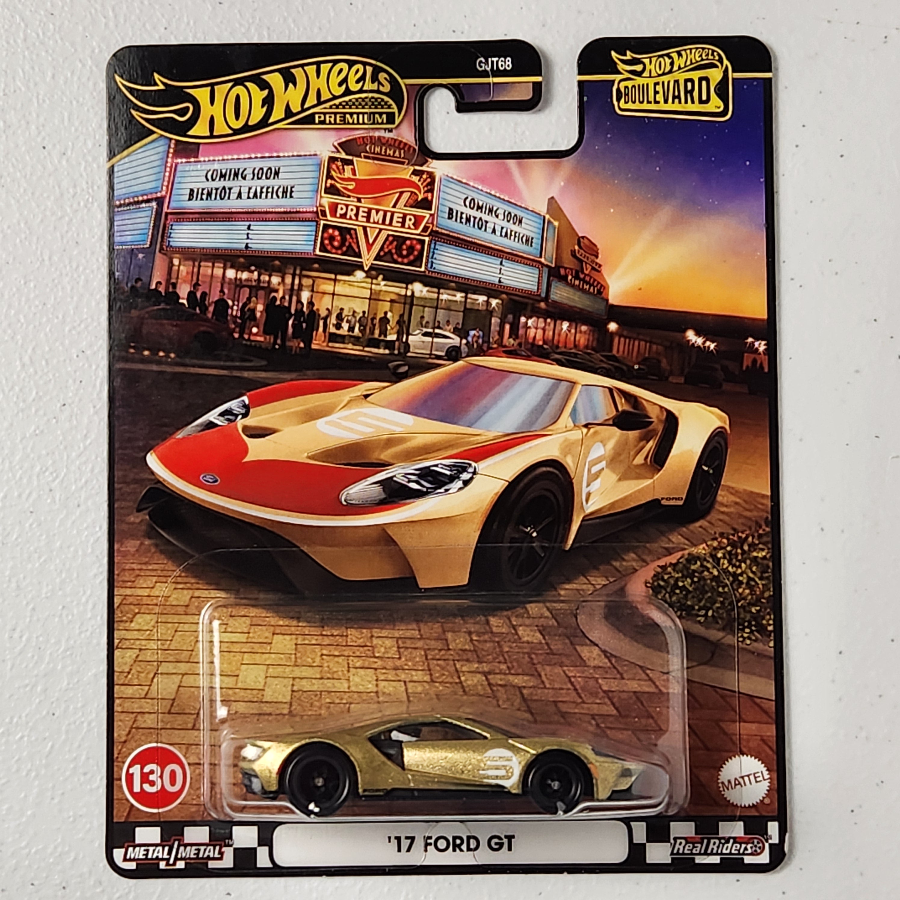 17 Ford GT #130 Boulevard Premium Hot Wheels