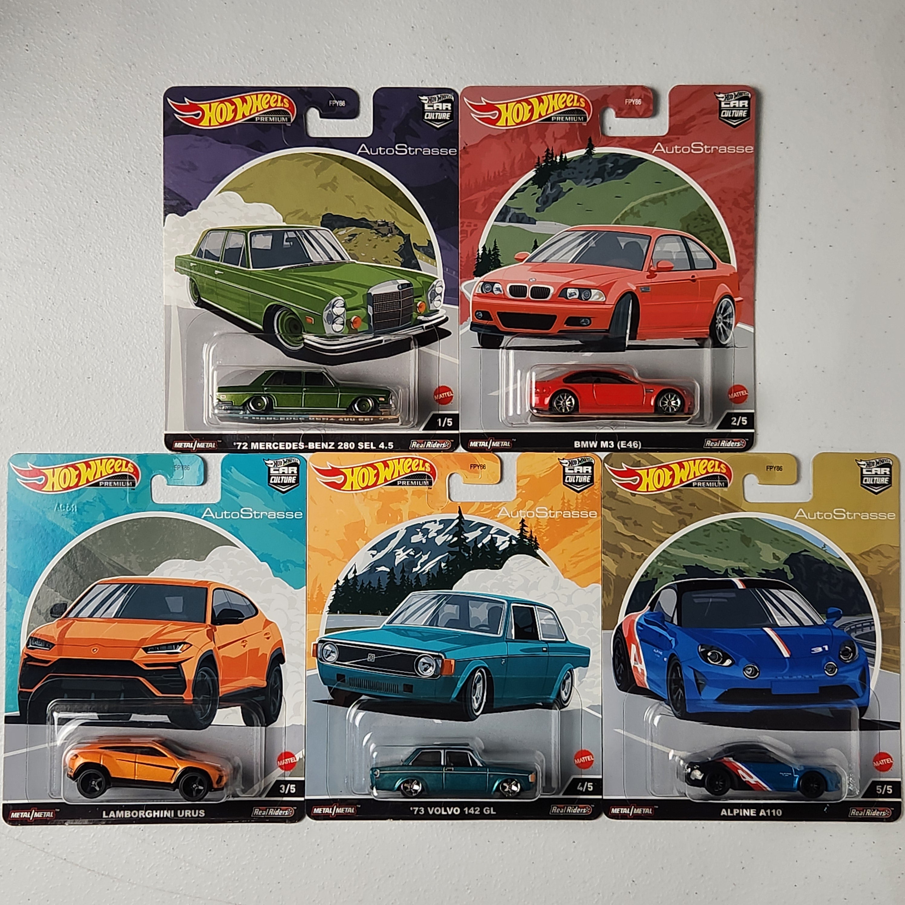 AutoStrasse Set Premium Hot Wheels