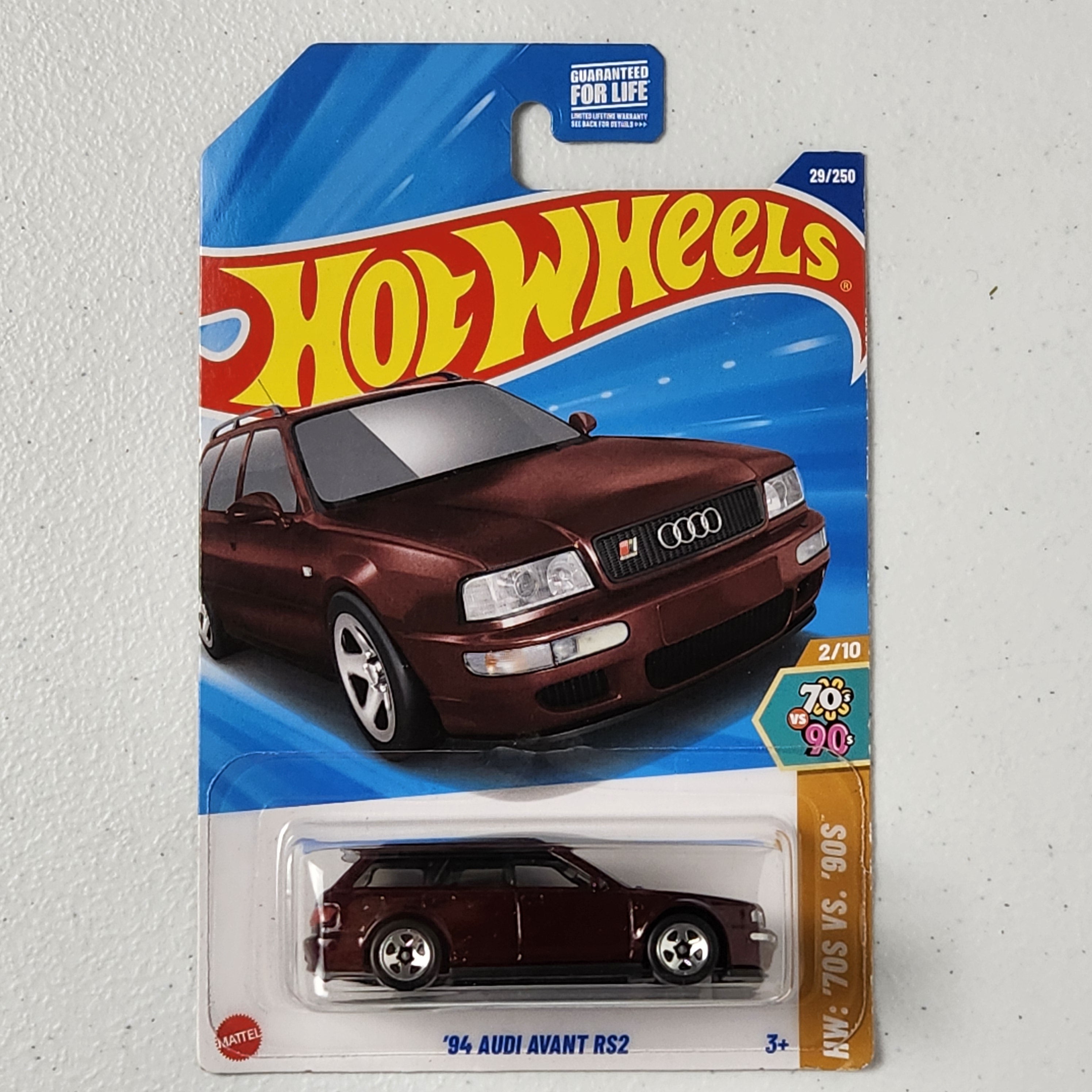 94 Audi Avant RS2 RS Mainline European Hot Wheels