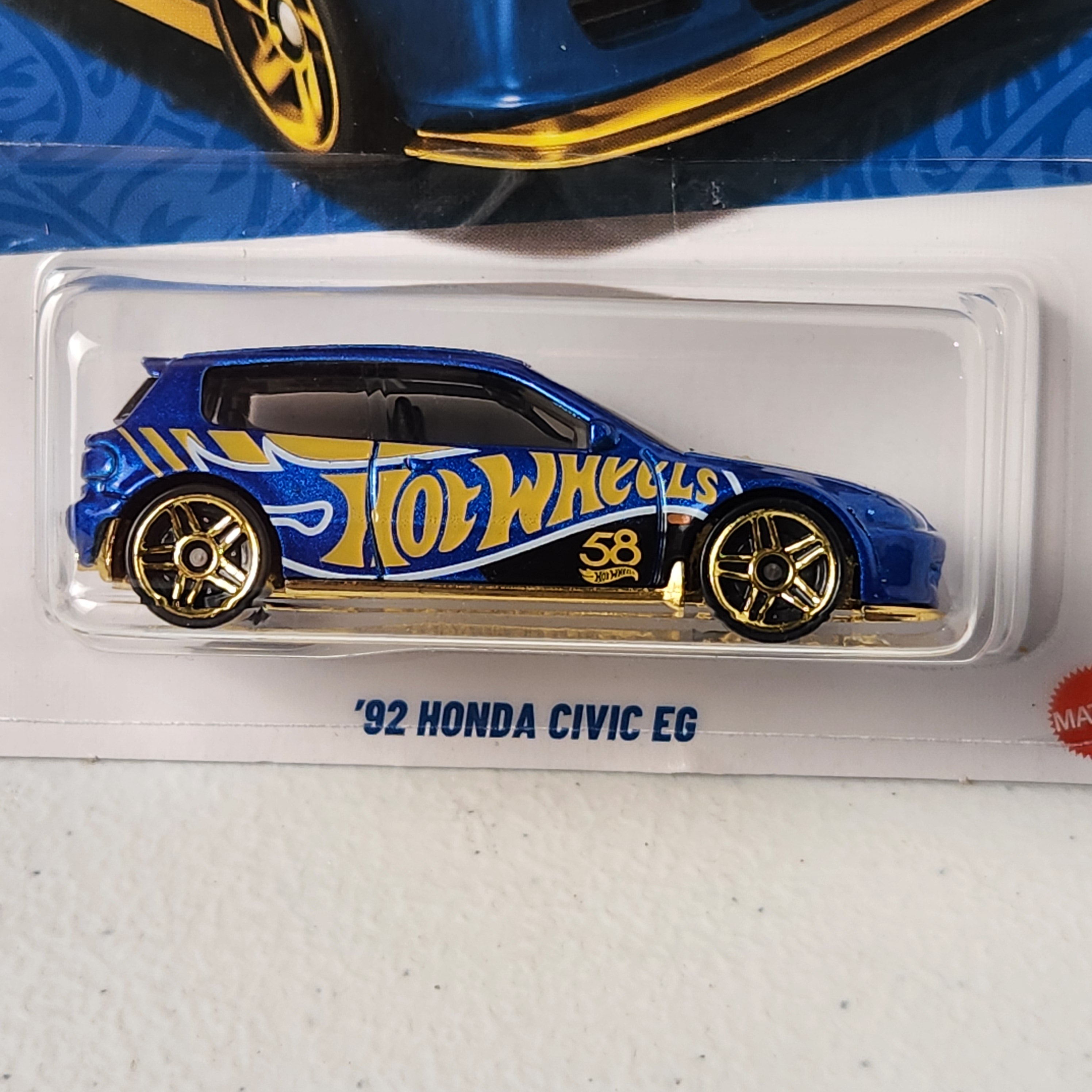 Honda Civic EG Custom JDM Mainline Hot Wheels