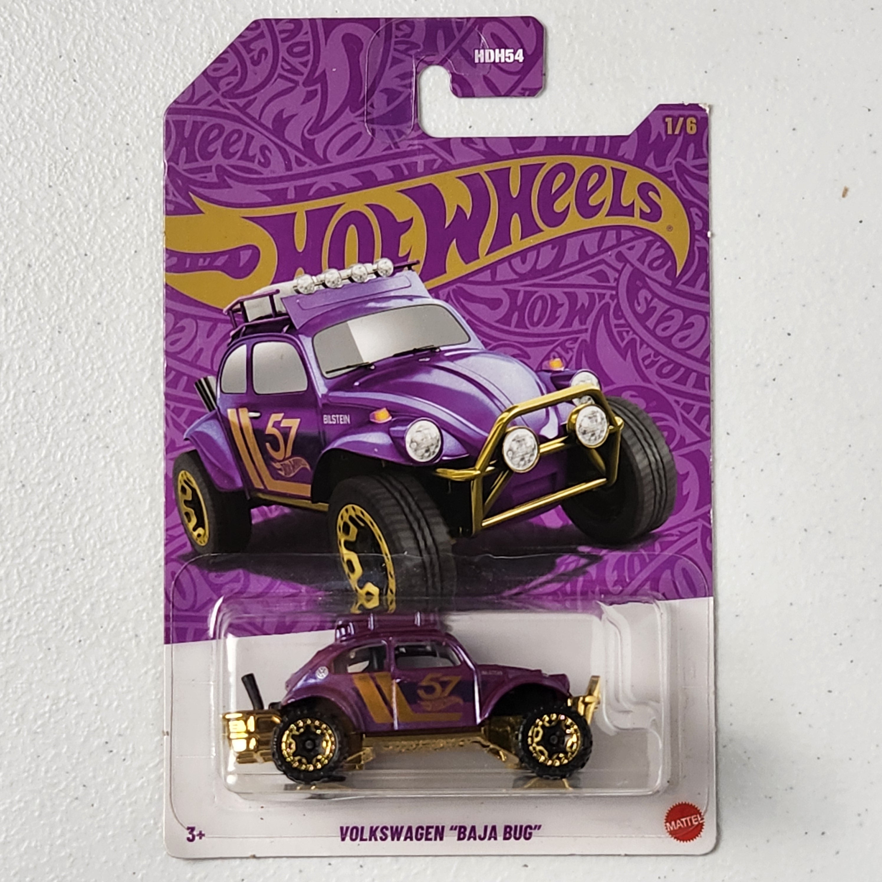 Volkswagen Baja Bug 57th Anniversary Mainline Hot Wheels