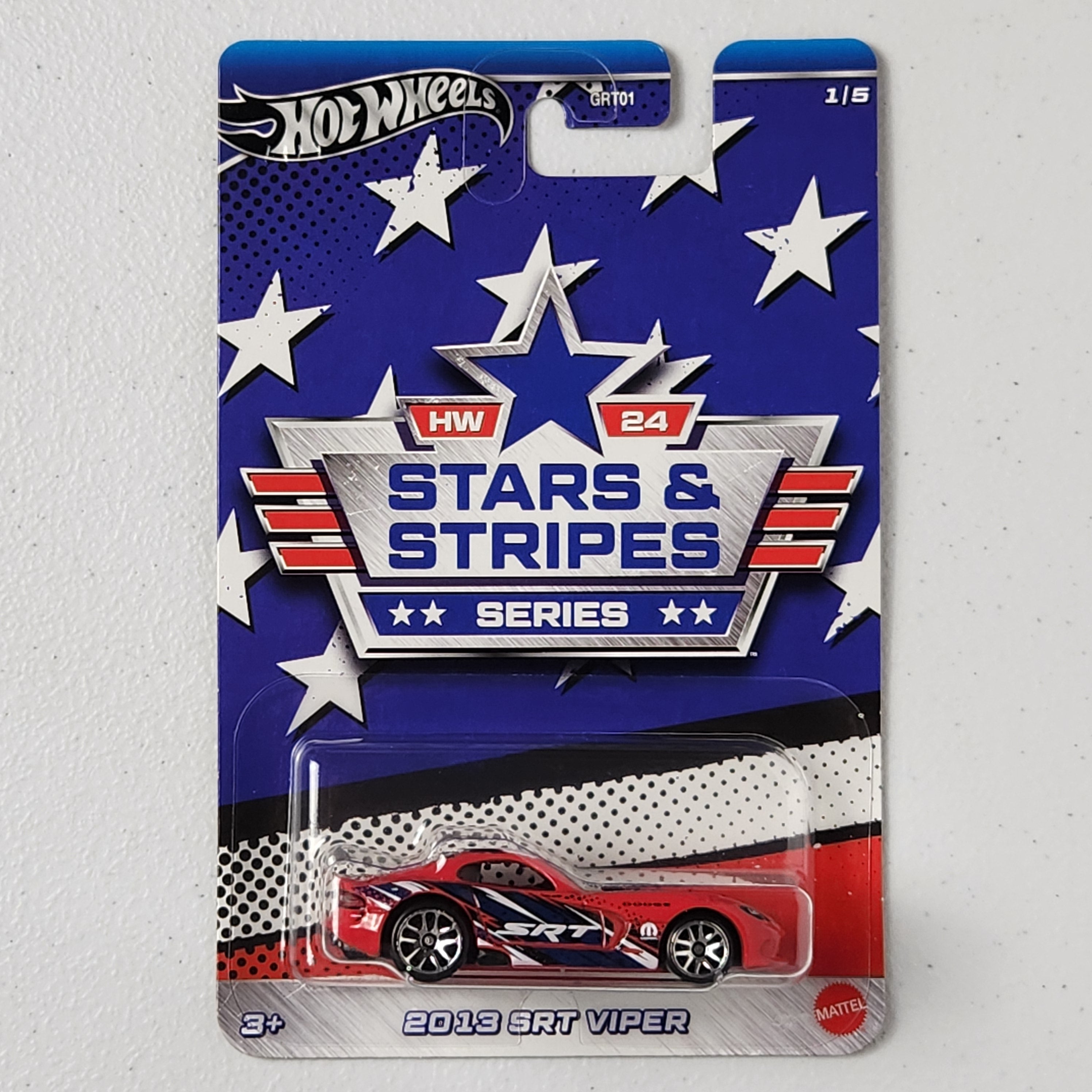 Dodge Viper #1/5 Stars and Stripes American SS Hot Wheels