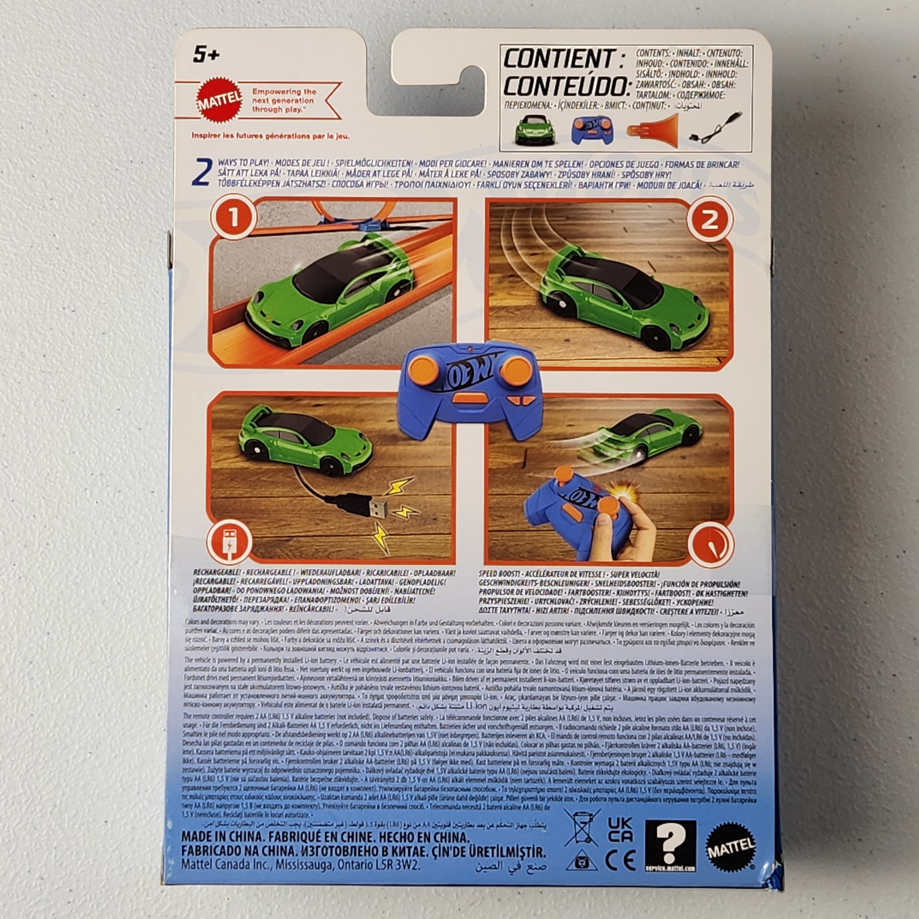 Porsche 911 GT3 European HW RC Premium Hot Wheels 2025