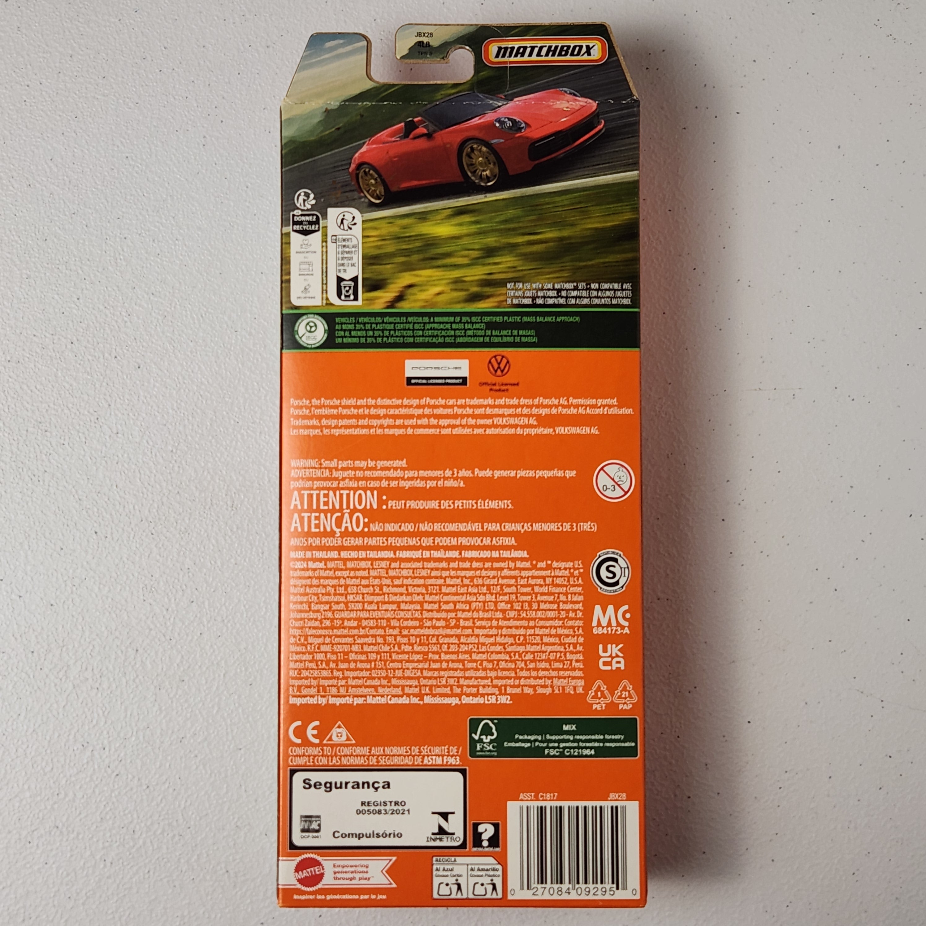 Porsche Heroes 5 Car Pack European Matchbox