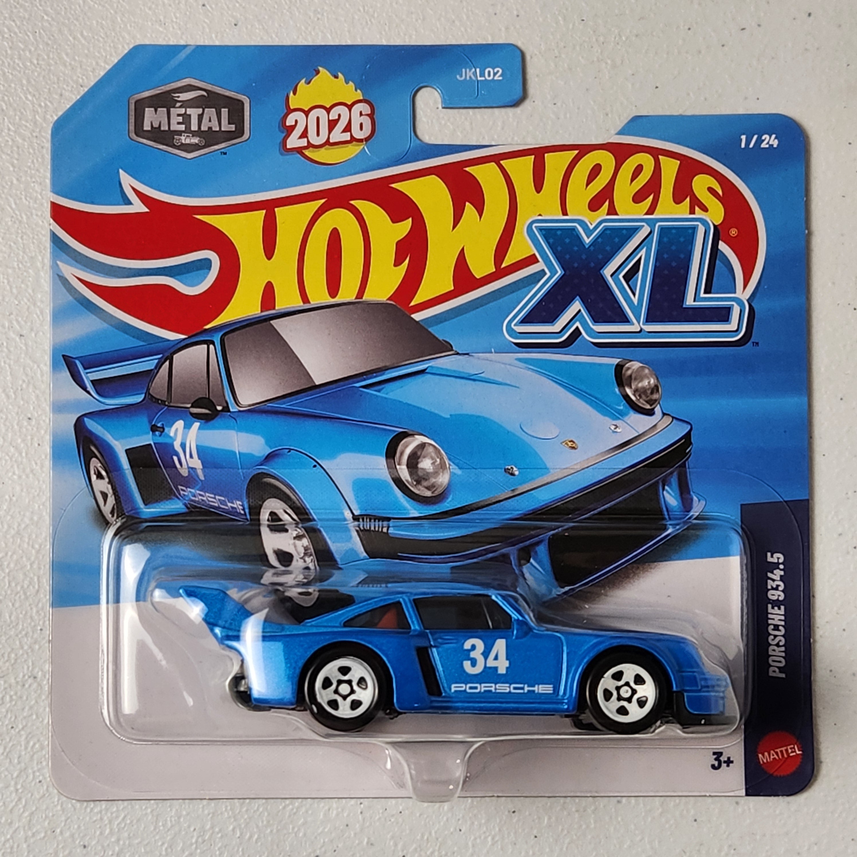 Porsche 934.5 #1/24 Hot Wheels XL European Hot Wheels 2026