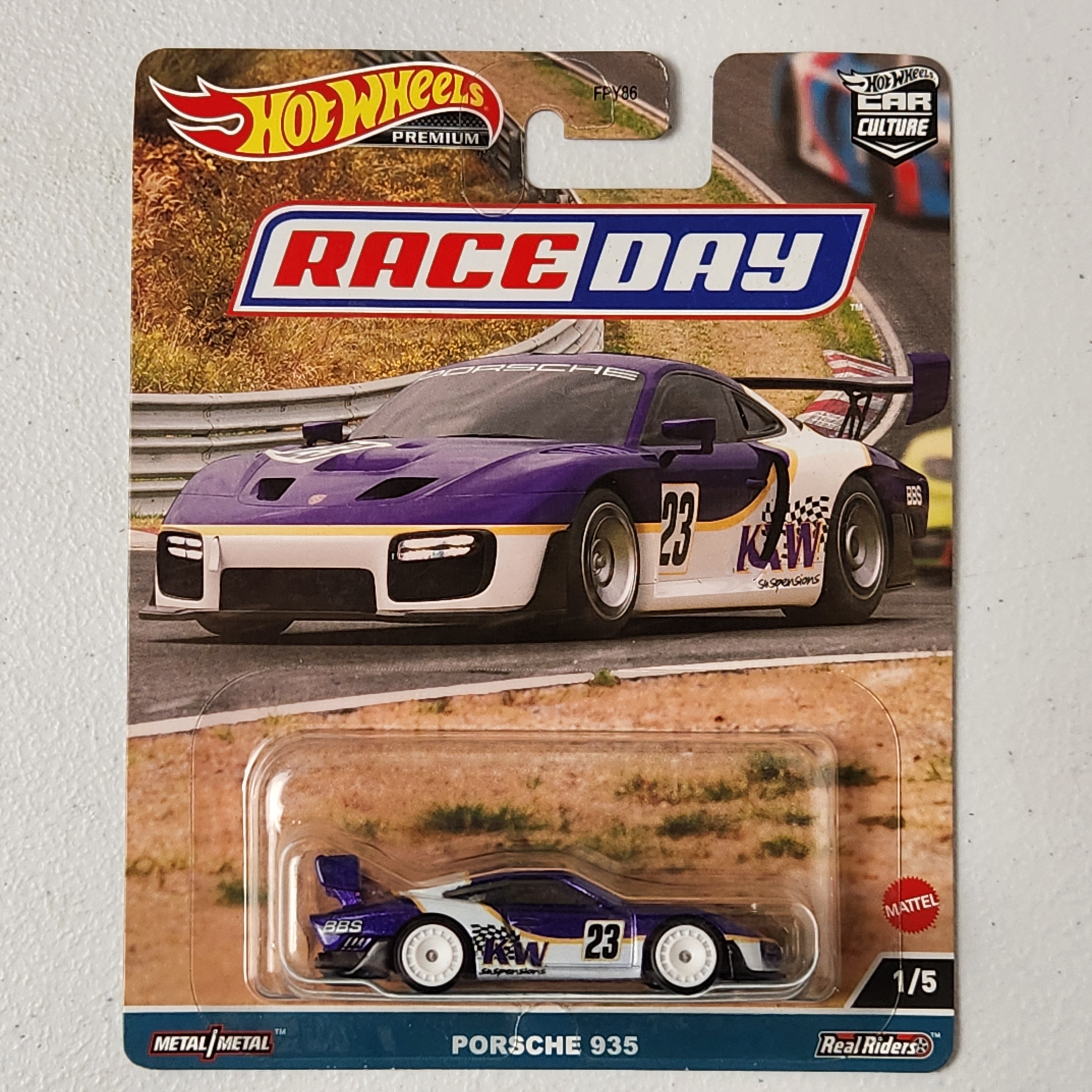 Porsche 935 #1/5 Race Day European Premium Hot Wheels 2024