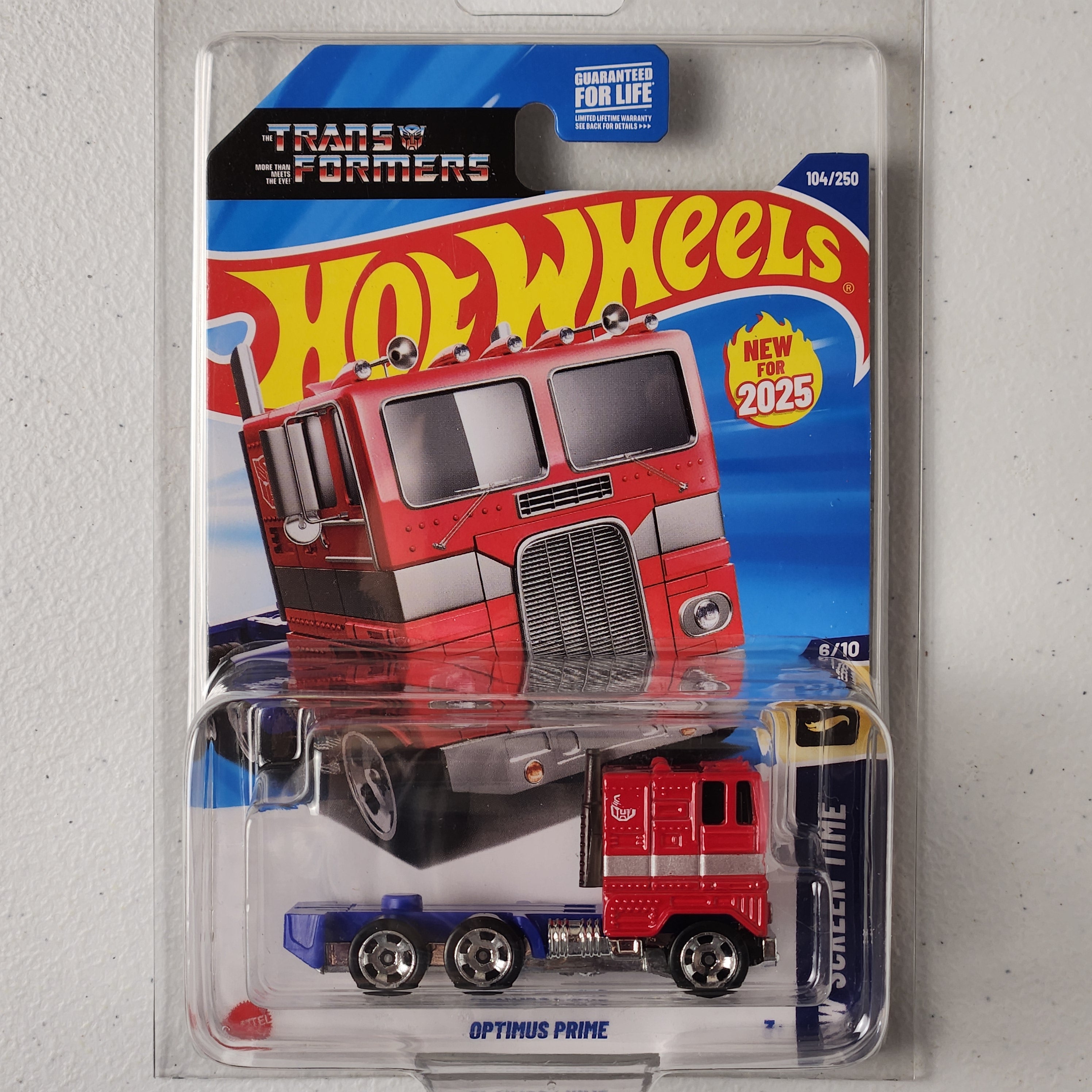 Optimus Prime American Mainline Hot Wheels