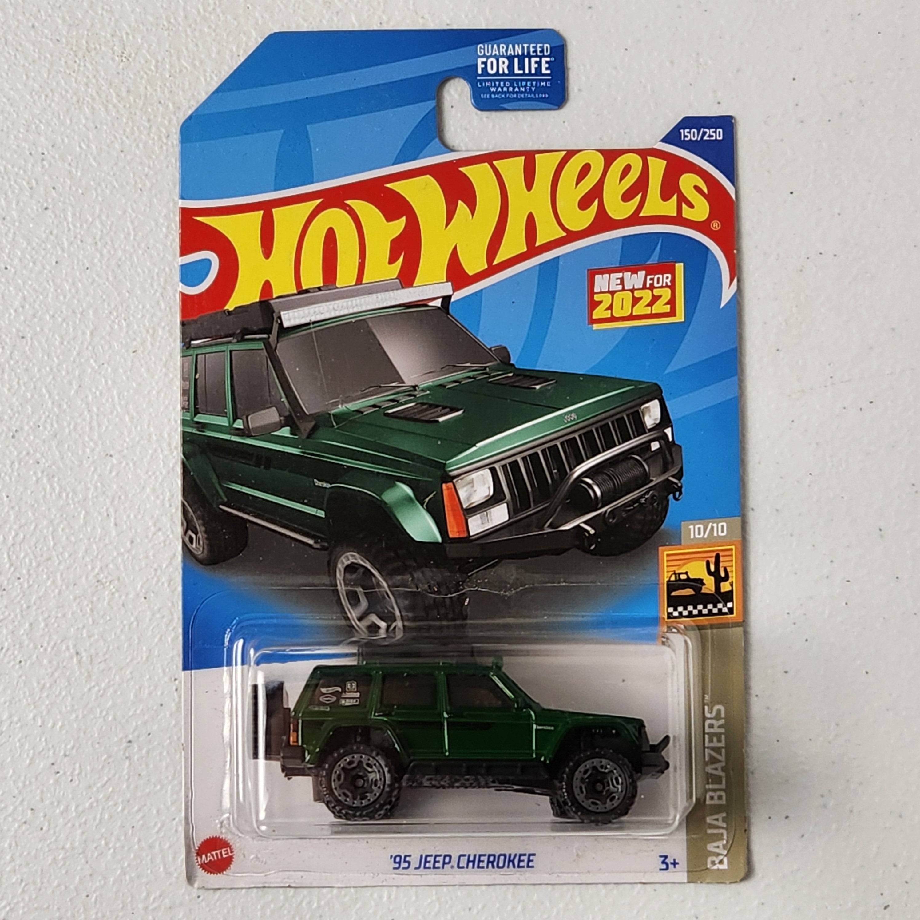 95 Jeep Cherokee American Mainline Hot Wheels