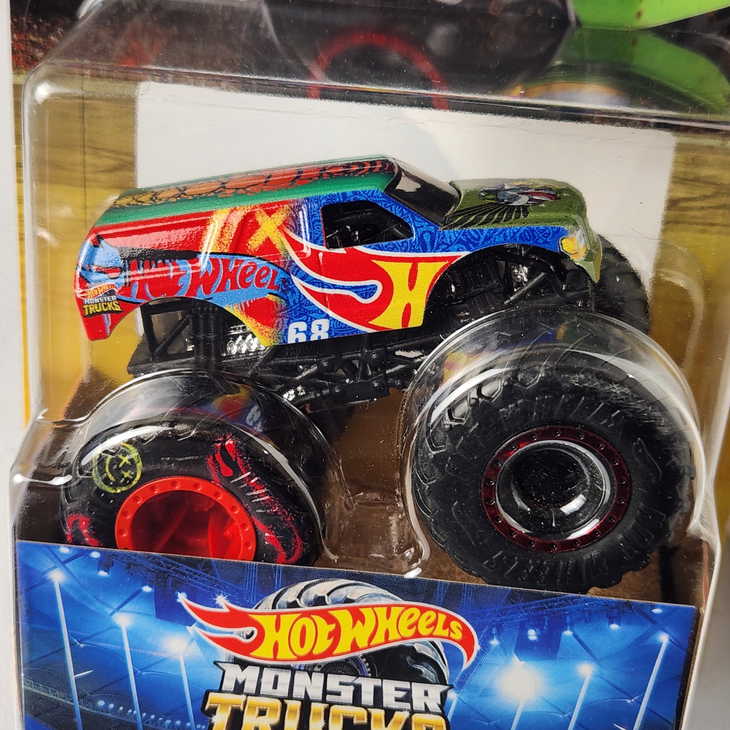 Party Crusher Monster Trucks American Silver Series Hot Wheels