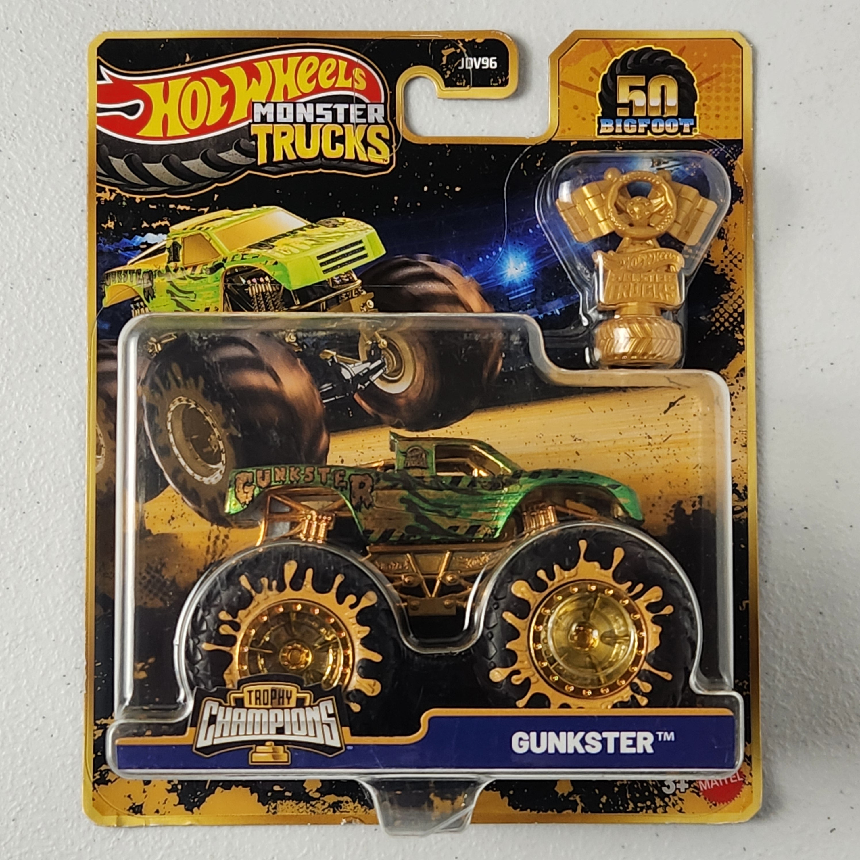 Gunkster Monster Trucks American Silver Series Hot Wheels 2025