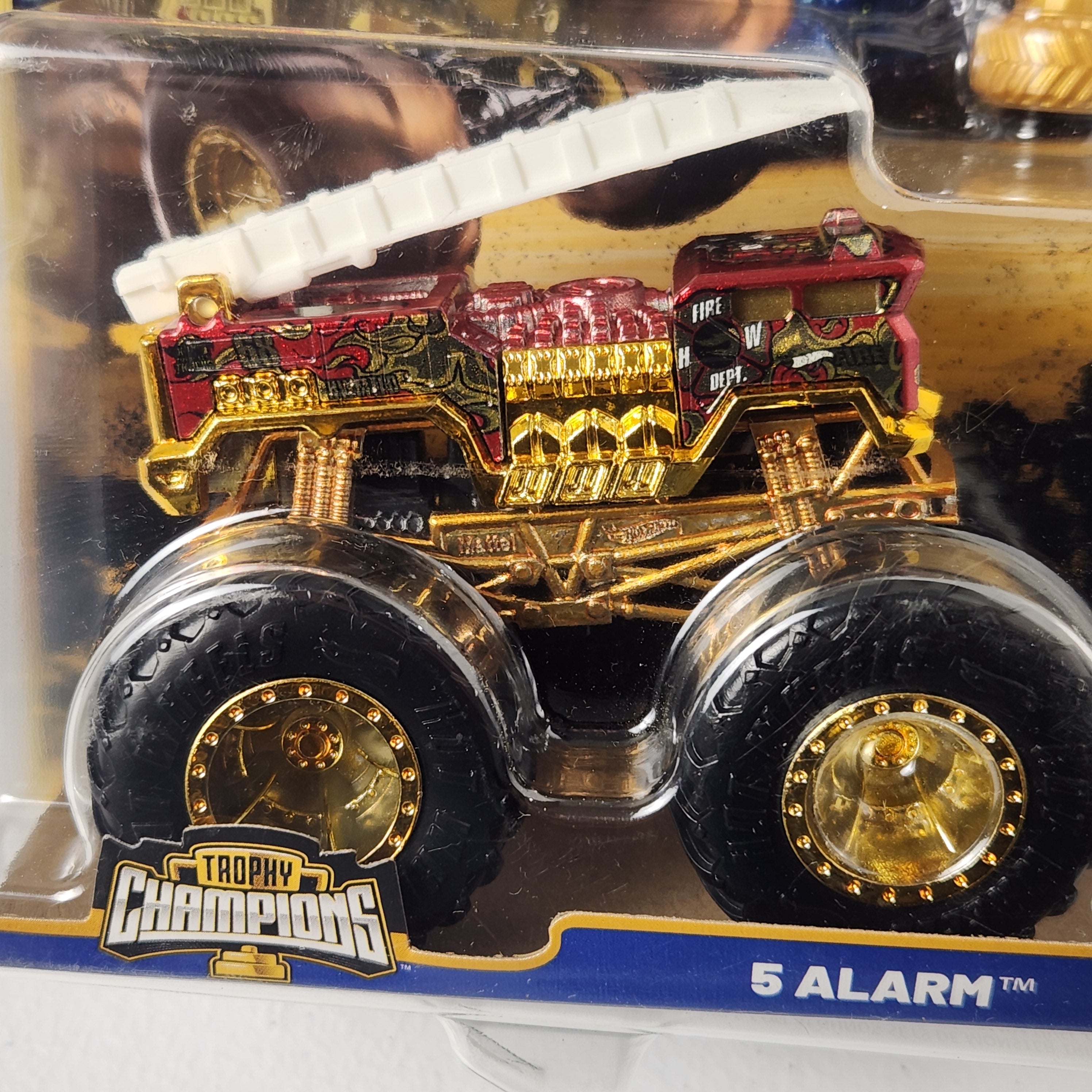 5 Alarm Monster Trucks American Silver Series Hot Wheels 2024