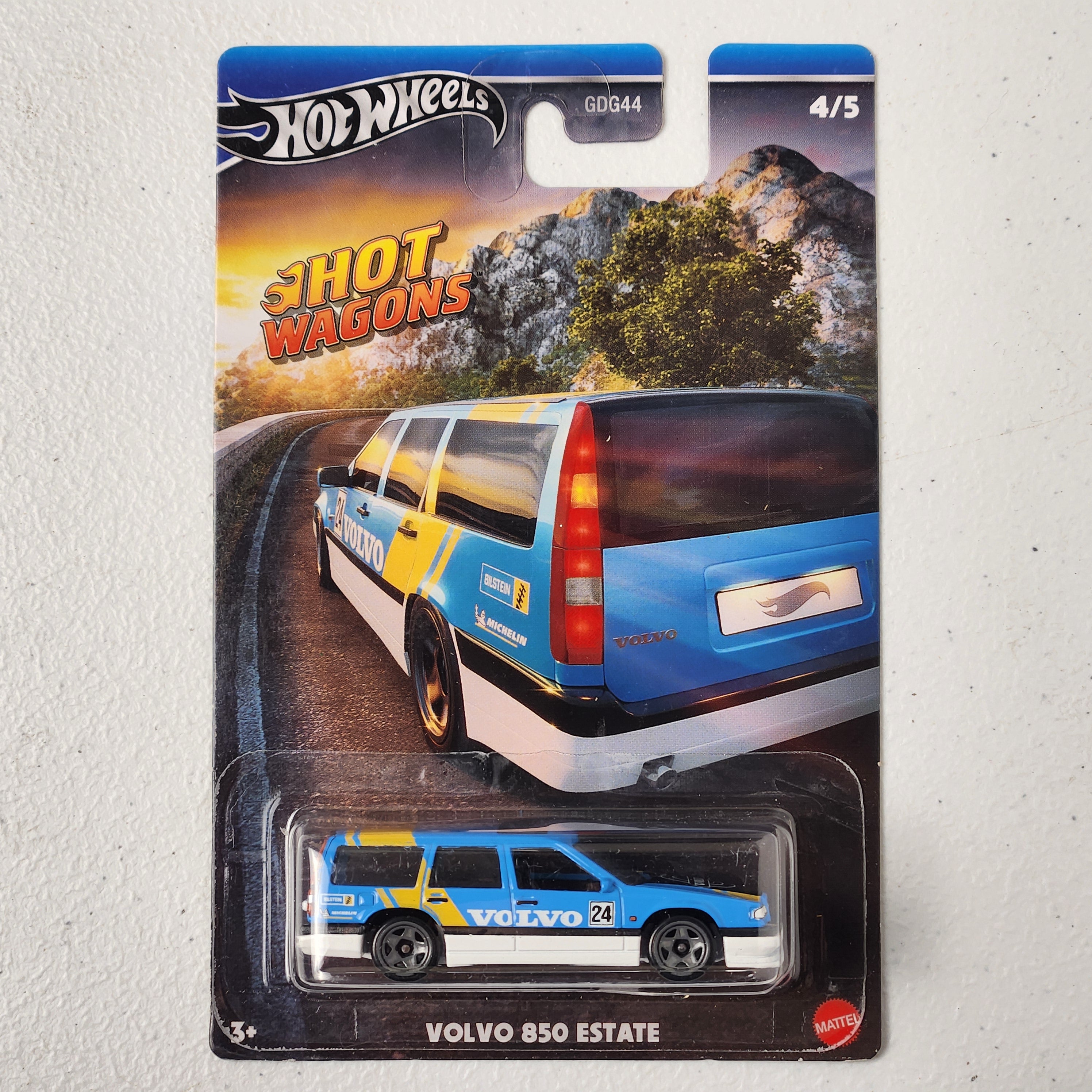 Volvo 850 Estate #4/5 Hot Wagons European Silver Series Hot Wheels 2024