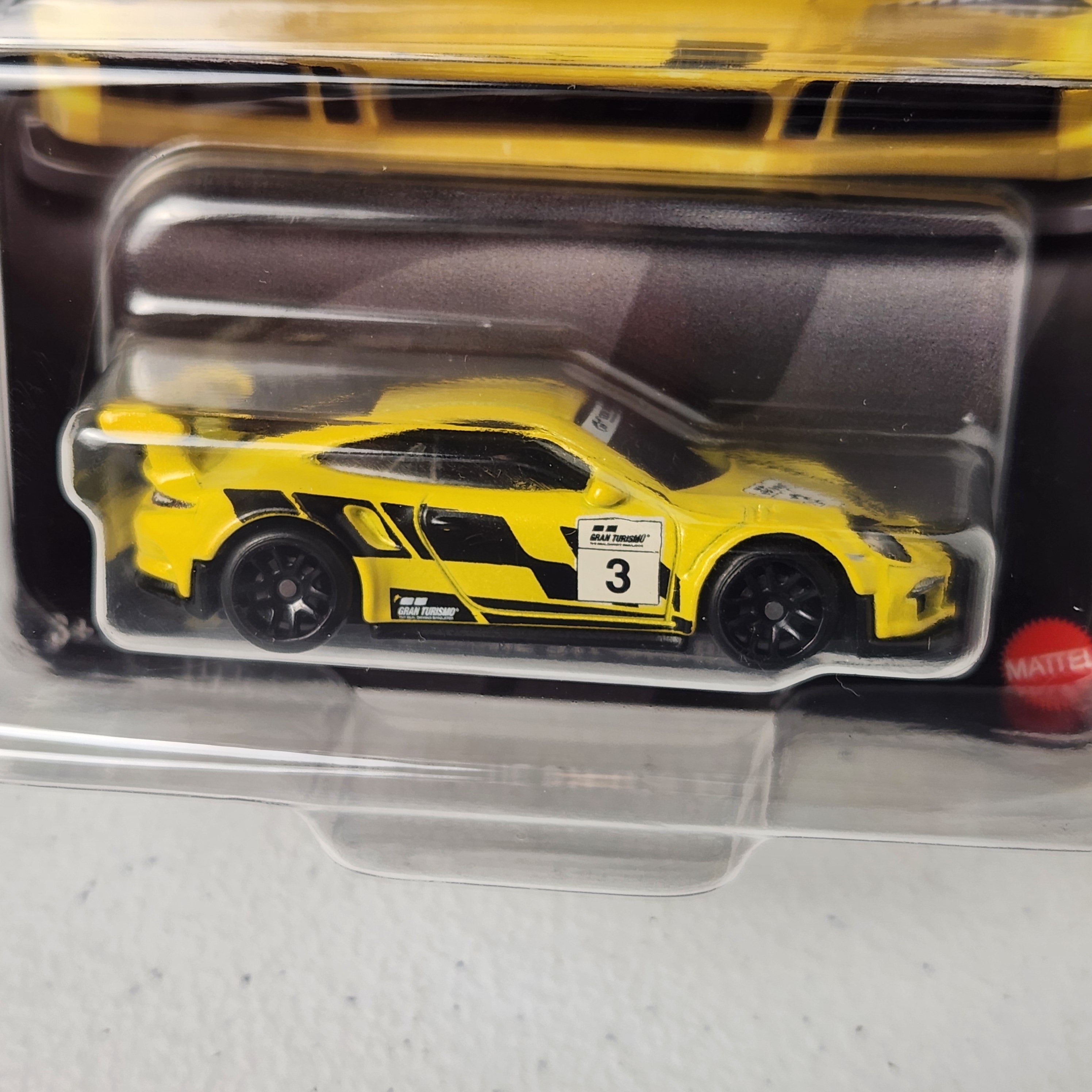 Porsche 911 GT3 RS #3/5 Gran Turismo European Silver Series Hot Wheels 2023