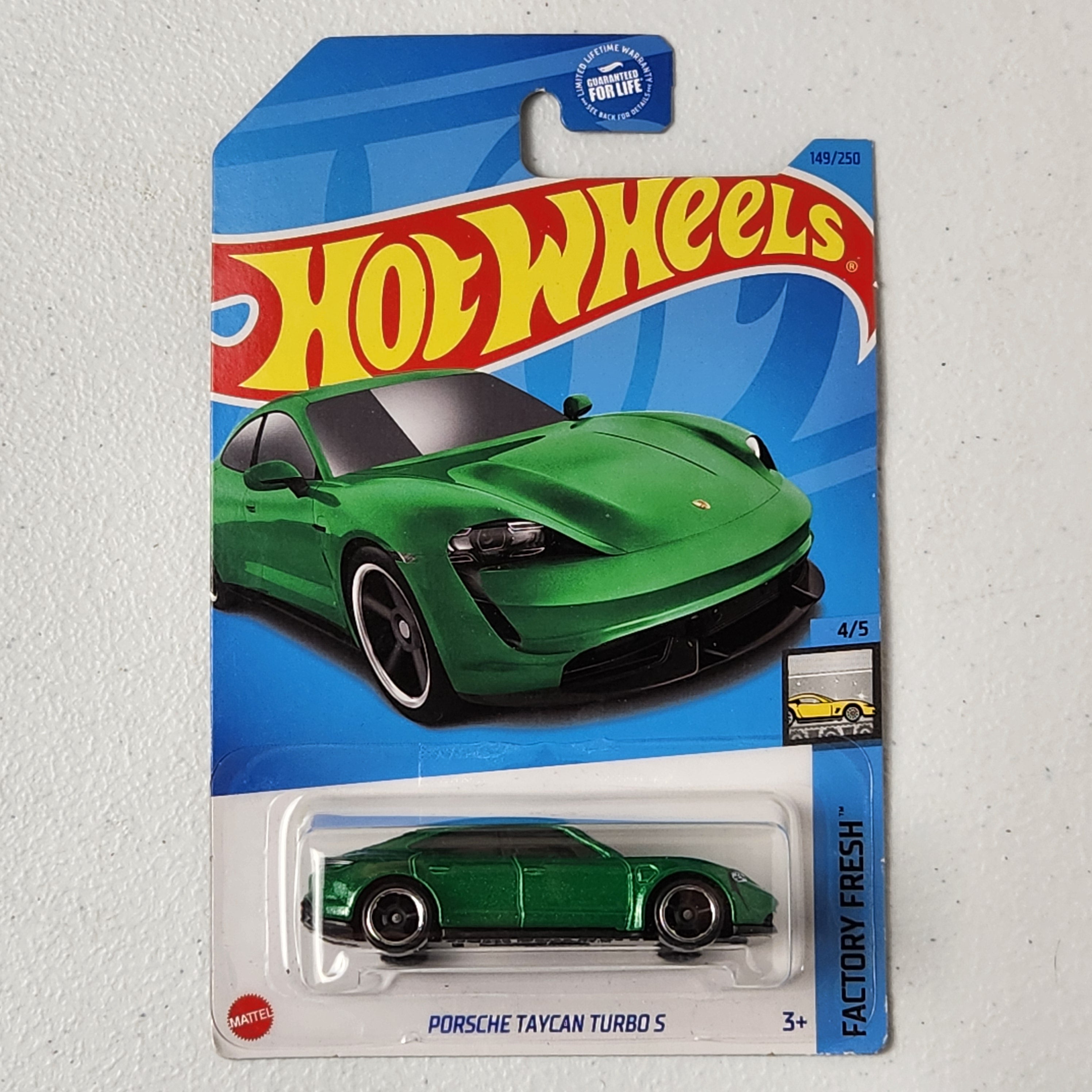 Porsche Taycan Turbo S European Mainline Hot Wheels