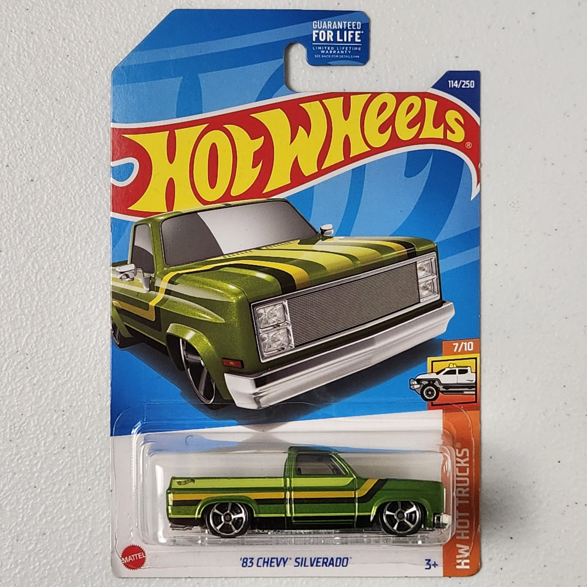 83 Chevy Silverado Pickup Truck American Mainline Hot Wheels