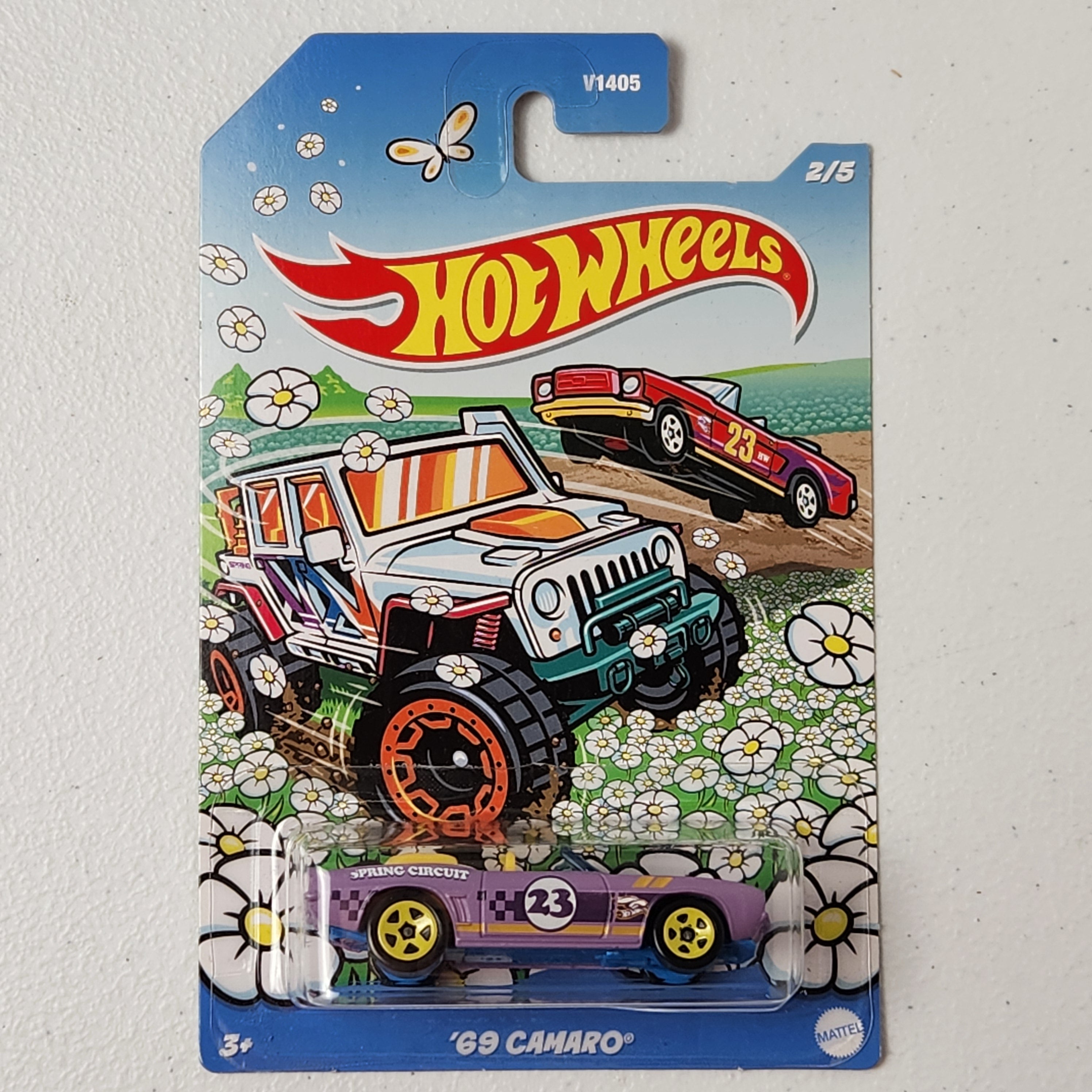 69 Camaro Convertible American Mainline Hot Wheels
