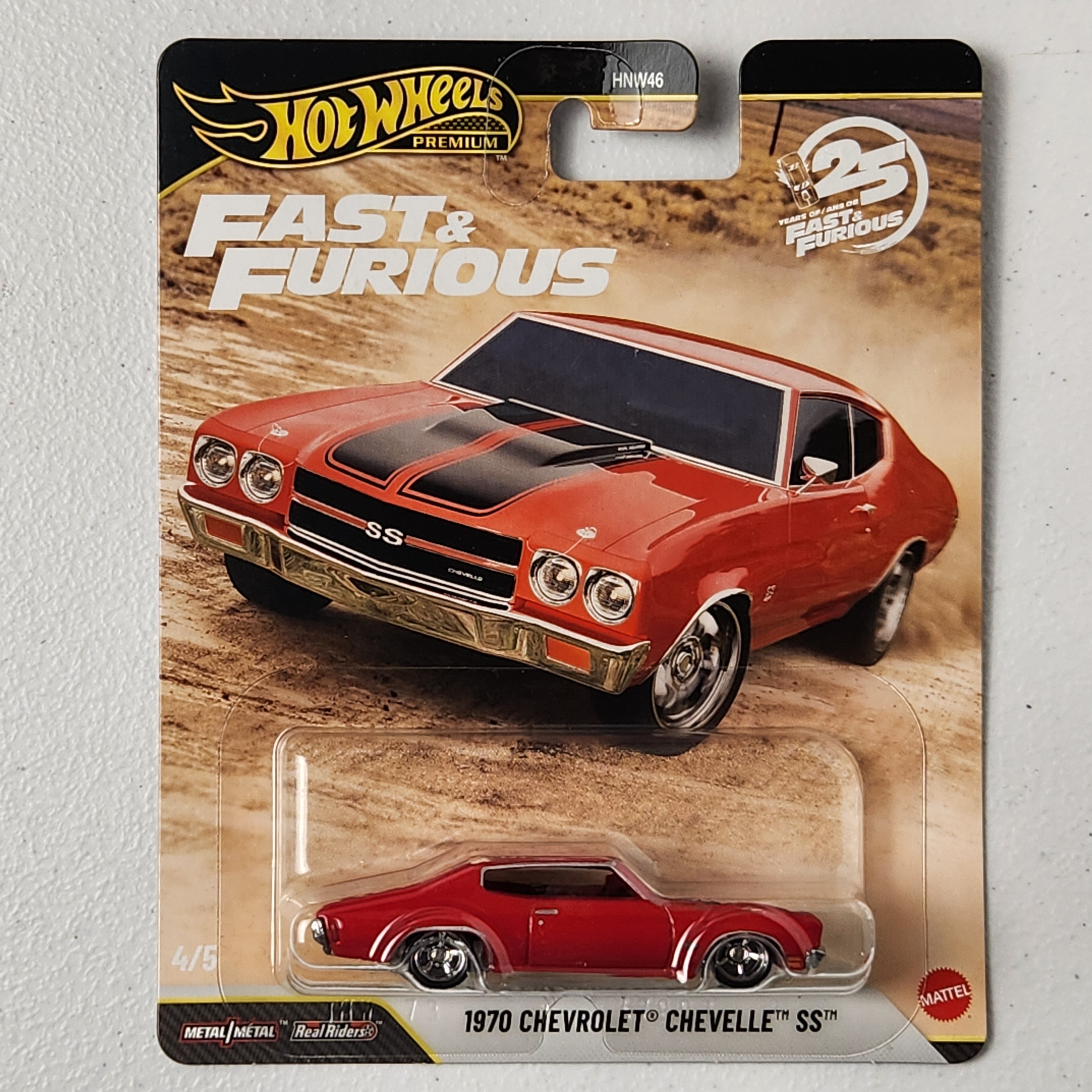 1970 Chevrolet Chevelle SS 4/5 Fast & Furious American Premium Hot Wheels 2026