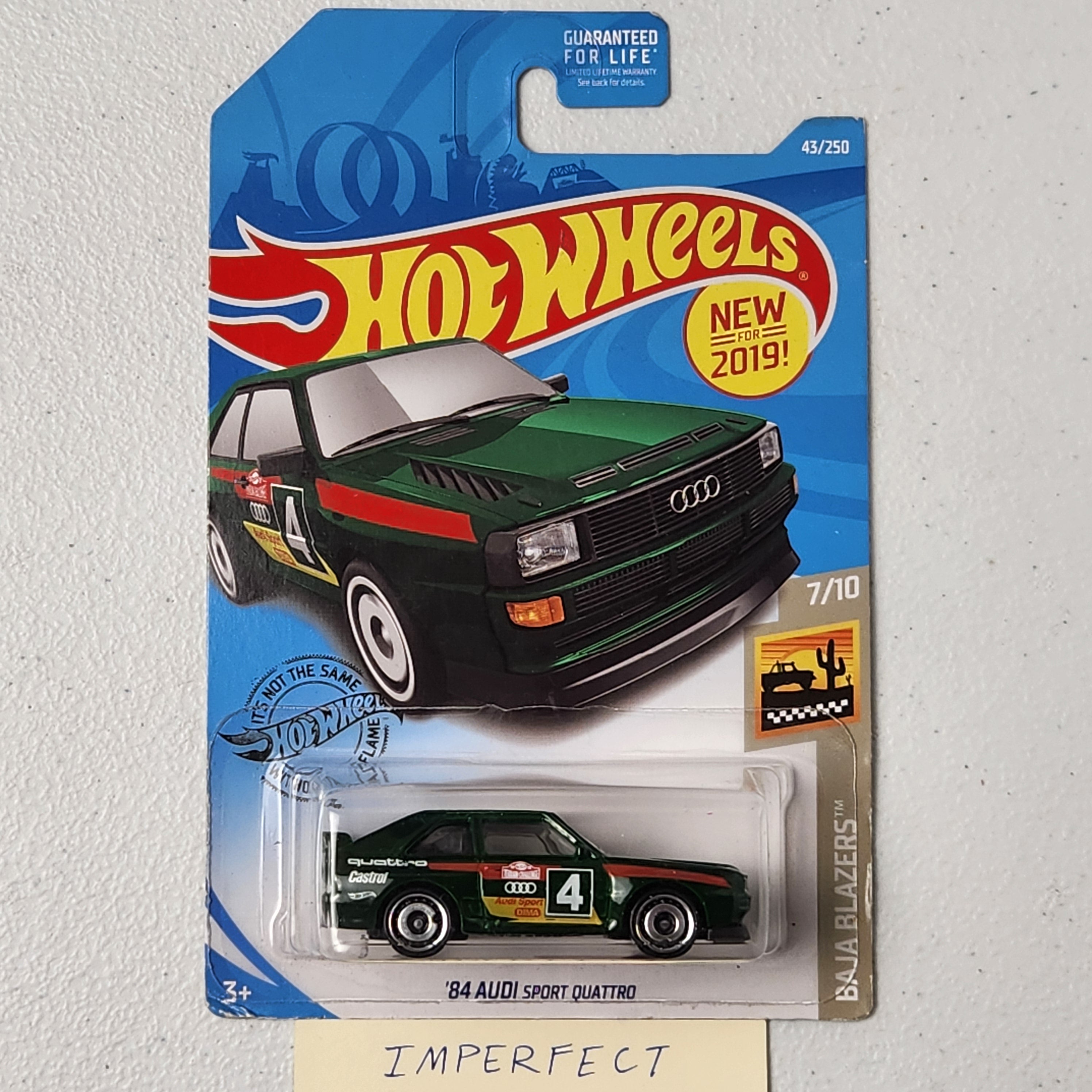 ’84 Audi Sport Quattro European Mainline Hot Wheels