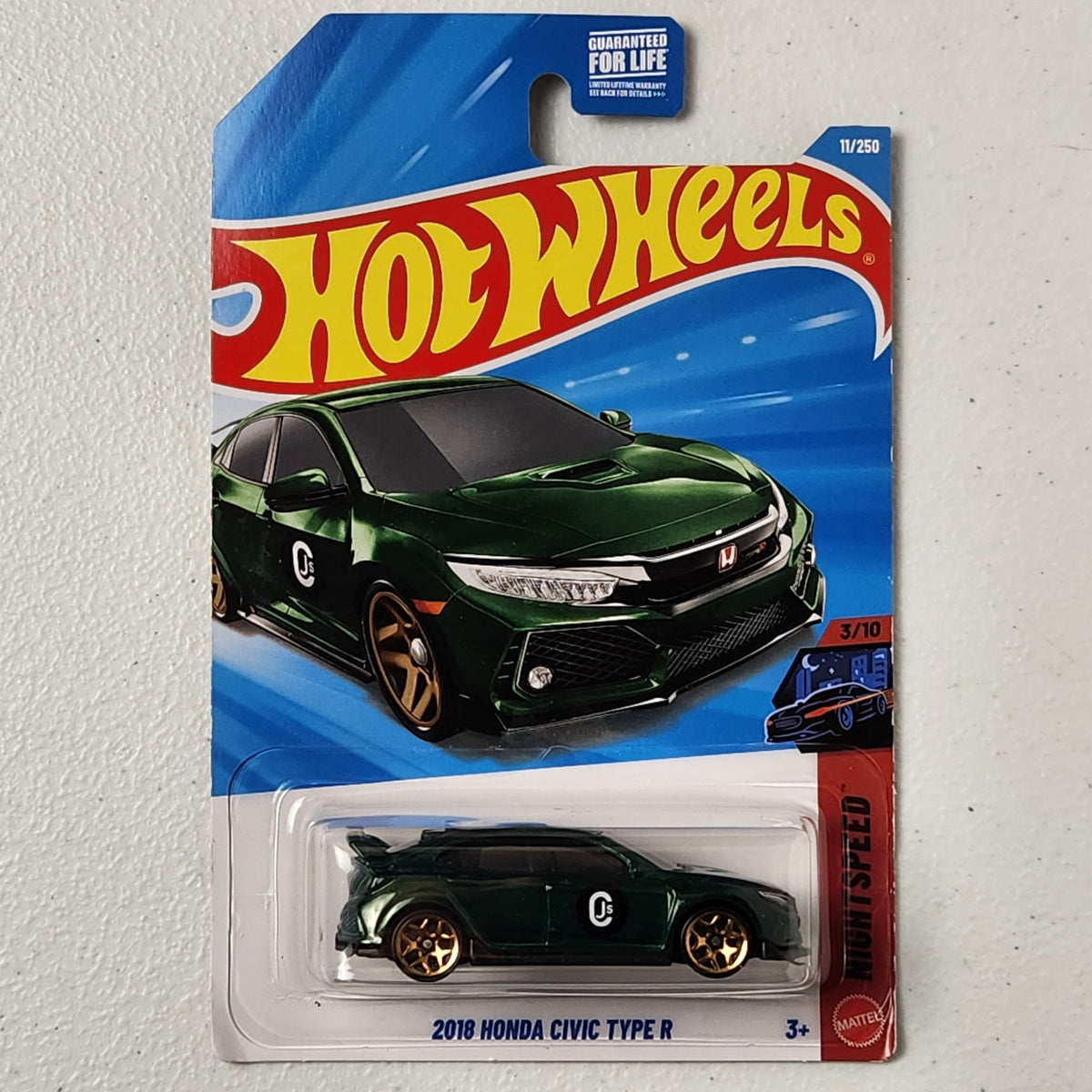 2018 Honda Civic Type R JDM Mainline Hot Wheels