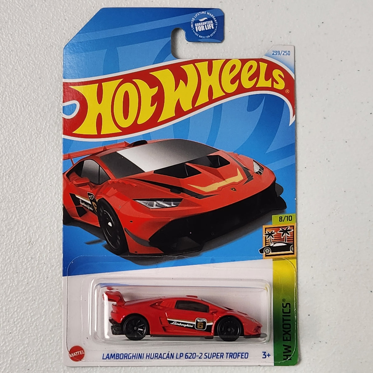 Lamborghini Huracán LP 620-2 Super Trofeo European Mainline Hot Wheels
