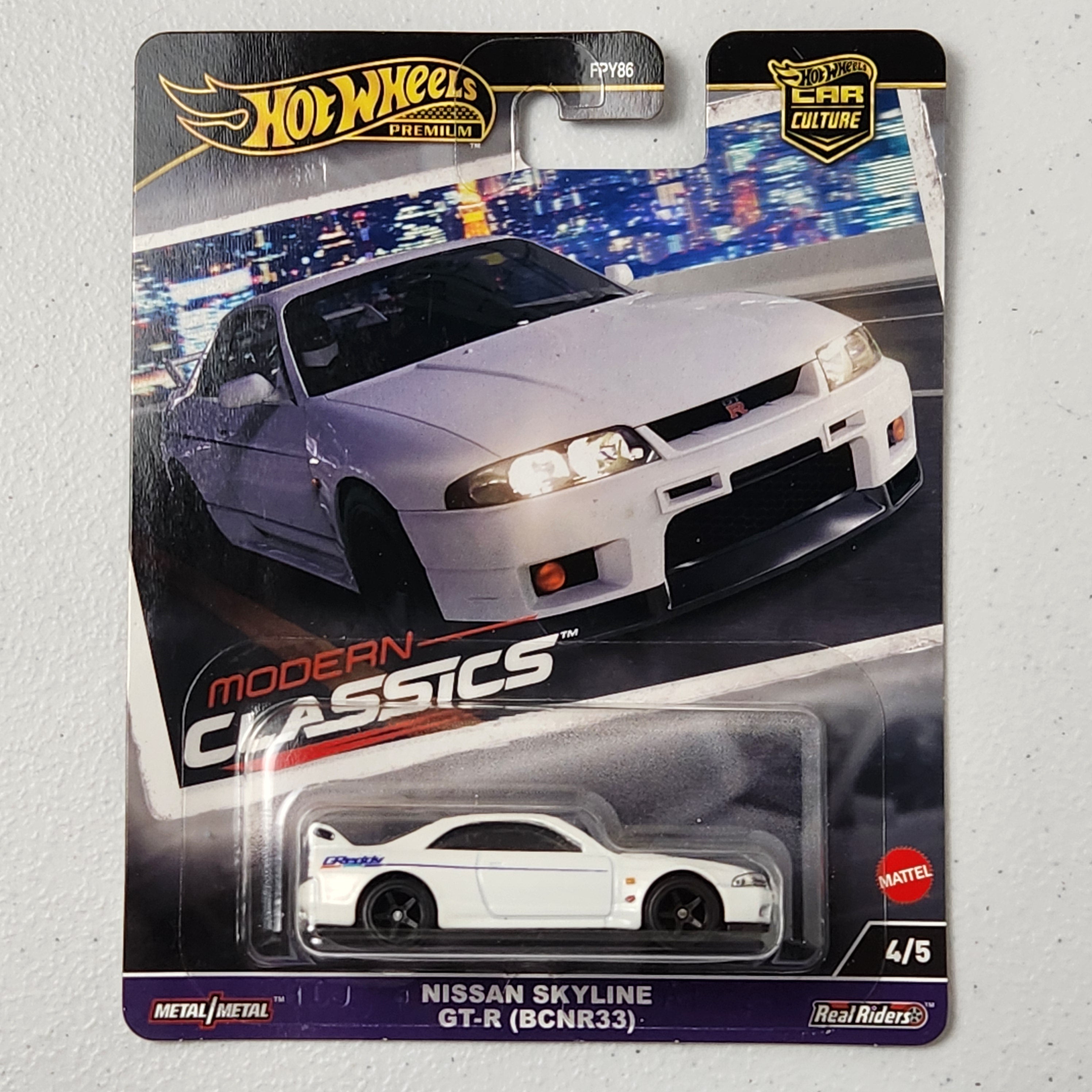 Nissan Skyline GT-R (BCNR33) 4/5 Car Culture: Modern Classics JDM Premium Hot Wheels 2024