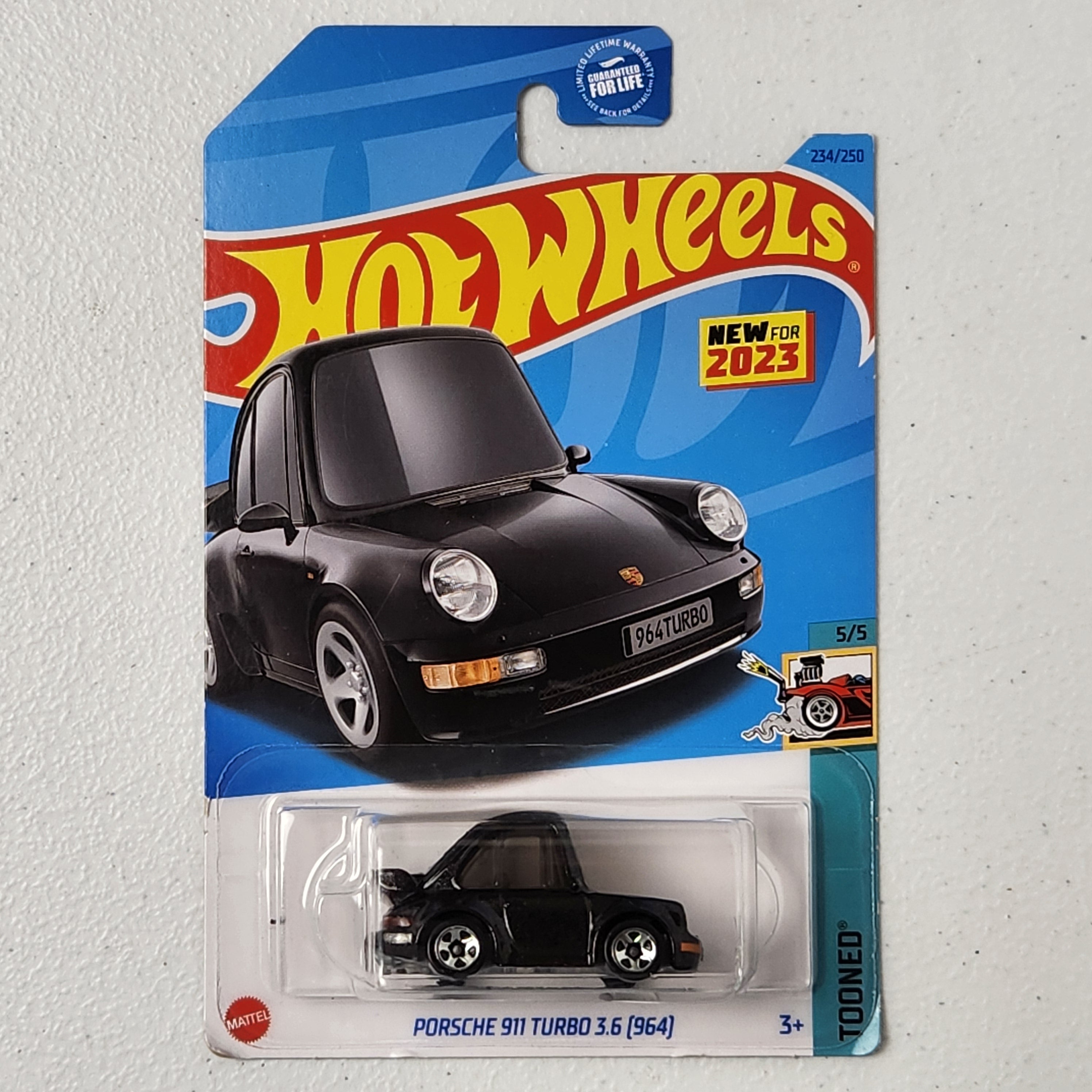 Porsche 911 Turbo 3.6 (964) Tooned JDM mainline Hot Wheels