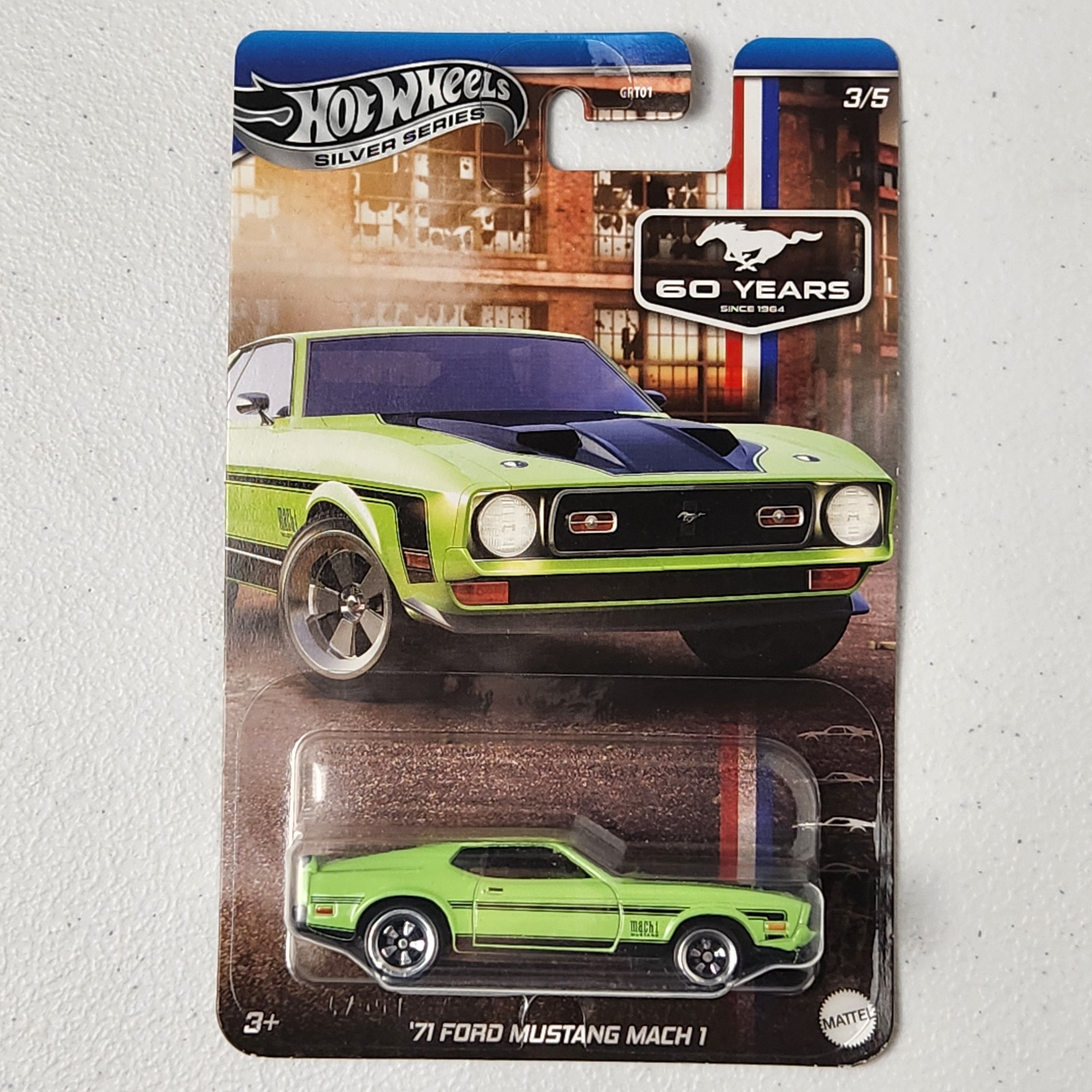 71 Ford Mustang Mach 1 3/5 American Mustang Hot Wheels 2025