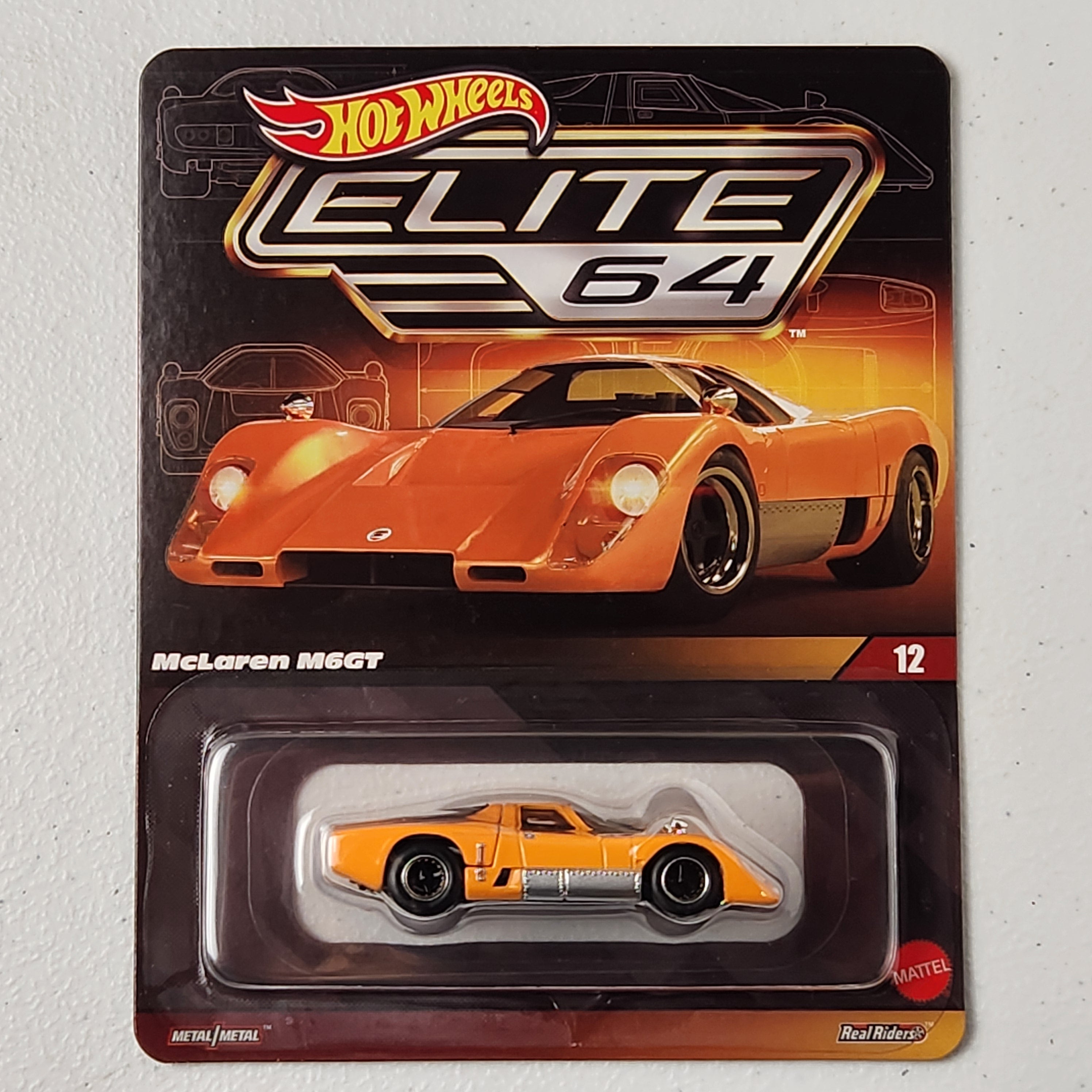 McLaren M6GT #12 Elite 64 European SS Hot Wheels 2025