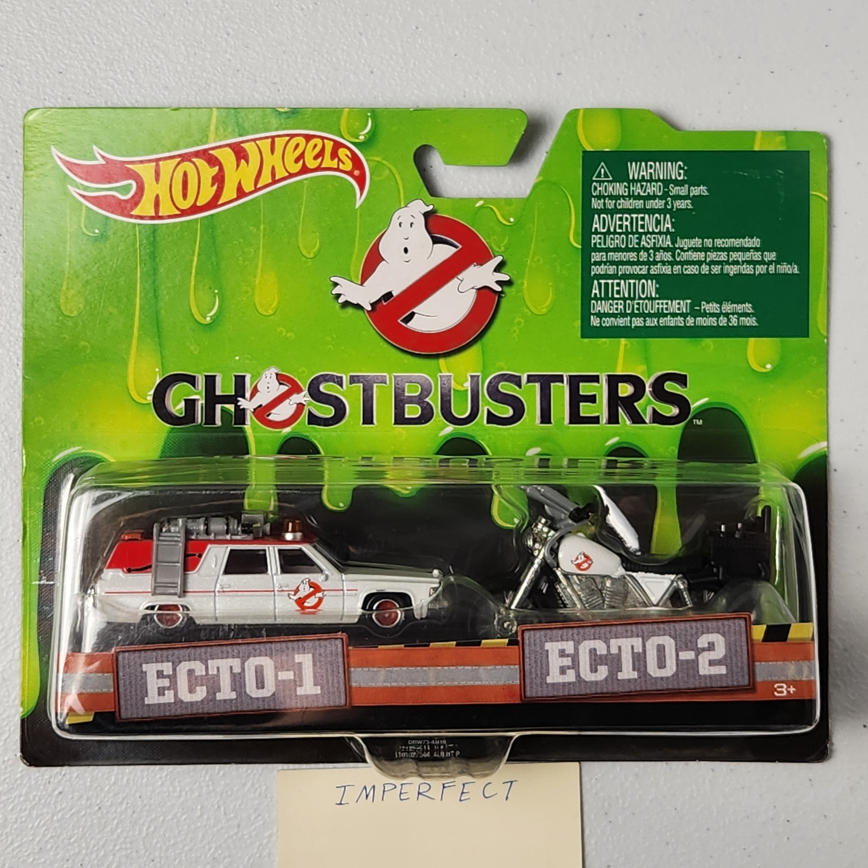 Ecto-1 & Ecto-2 Ghostbusters 2 Pack Ghostbusters American Premium Hot Wheels 2016