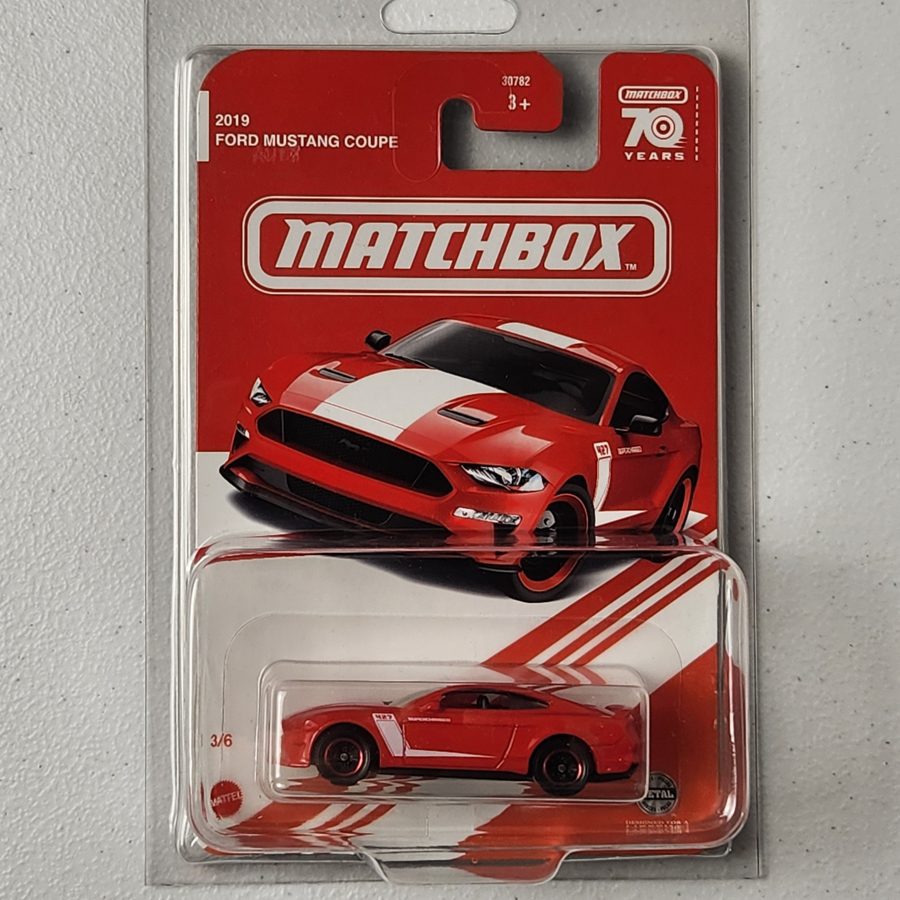 2019 Ford Mustang Coupe Target Exclusive 3/6 Mainline American Matchbox 2023