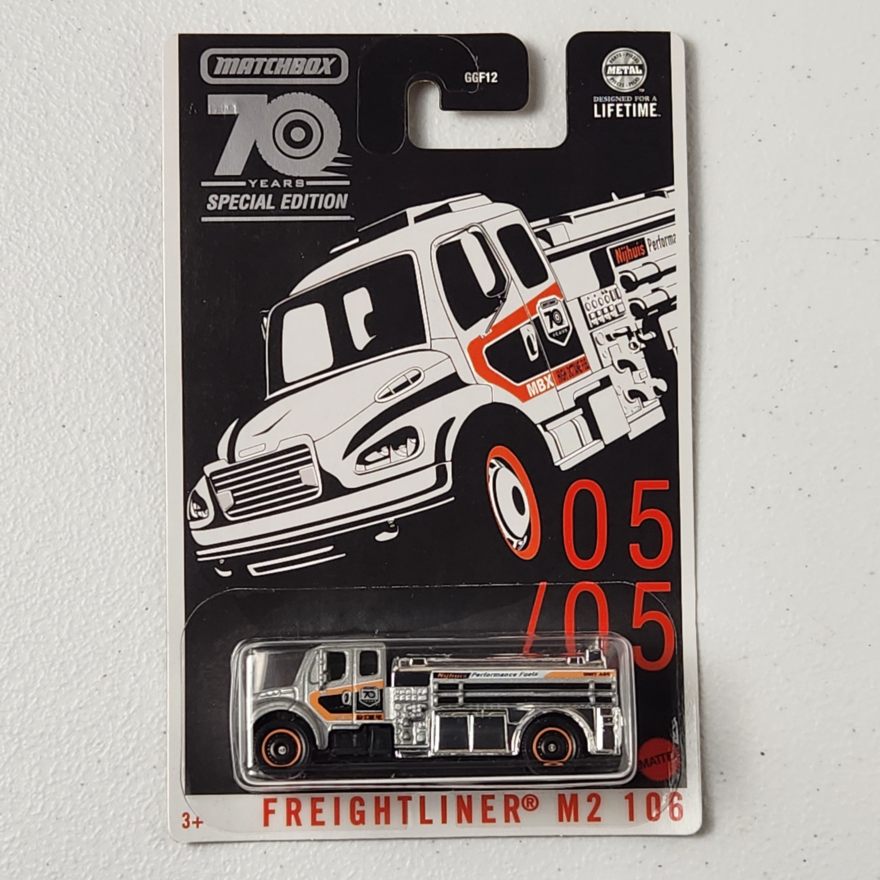 Freightliner M2 106 70th Special Edition American Mainline Matchbox 2026