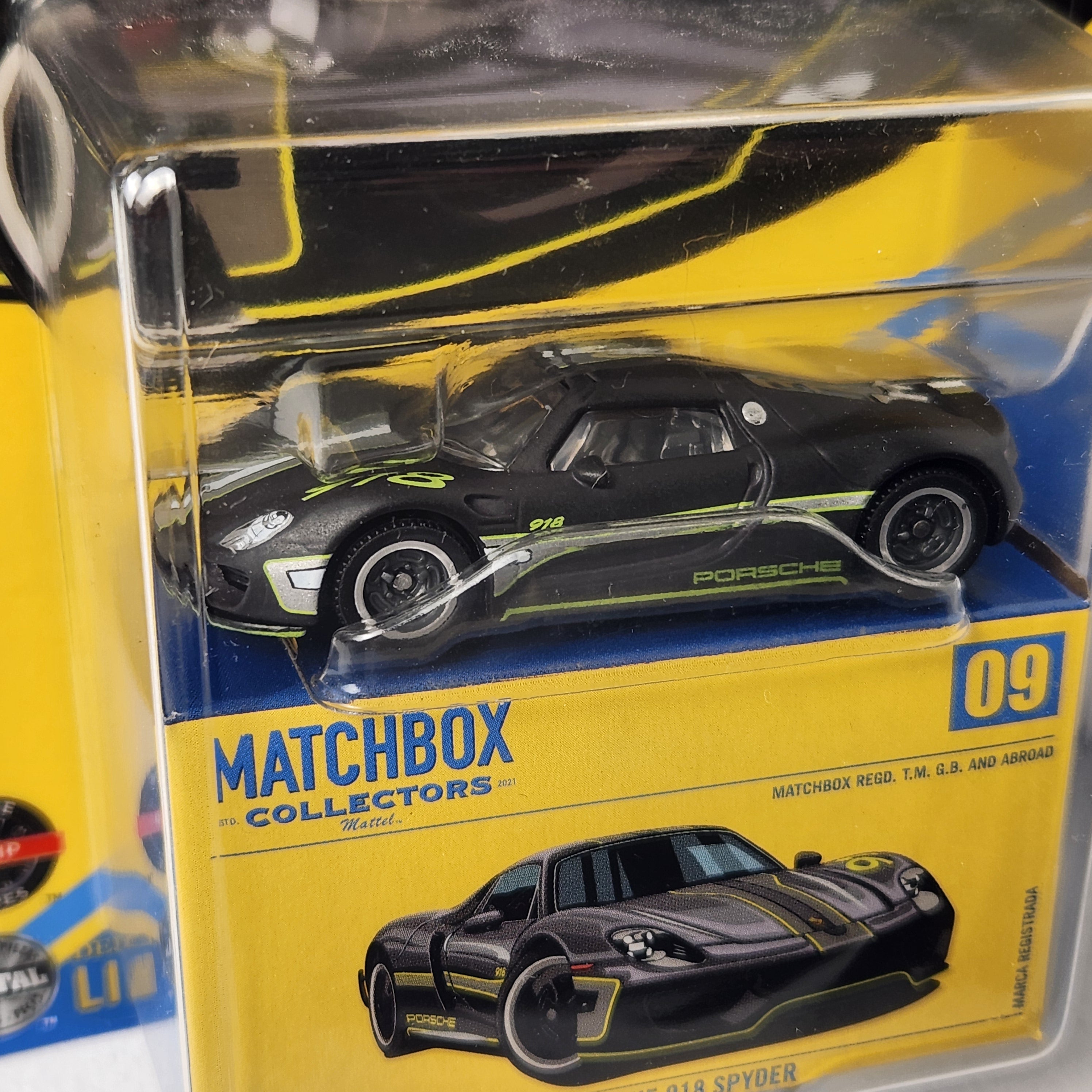 2015 Porsche 918 Spyder #9 European Collectors Matchbox 2025