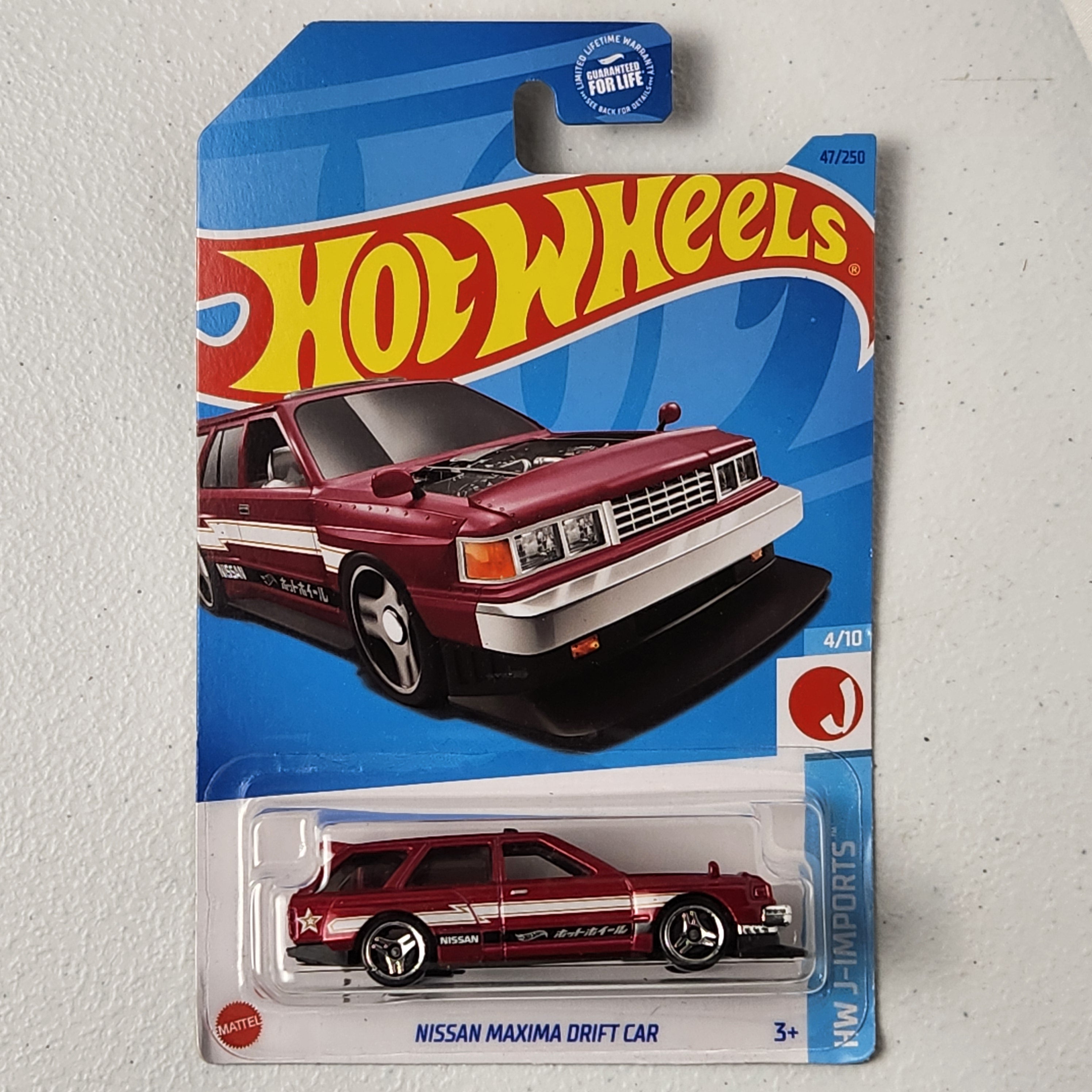 Nissan Maxima Drift Car JDM Mainline Hot Wheels