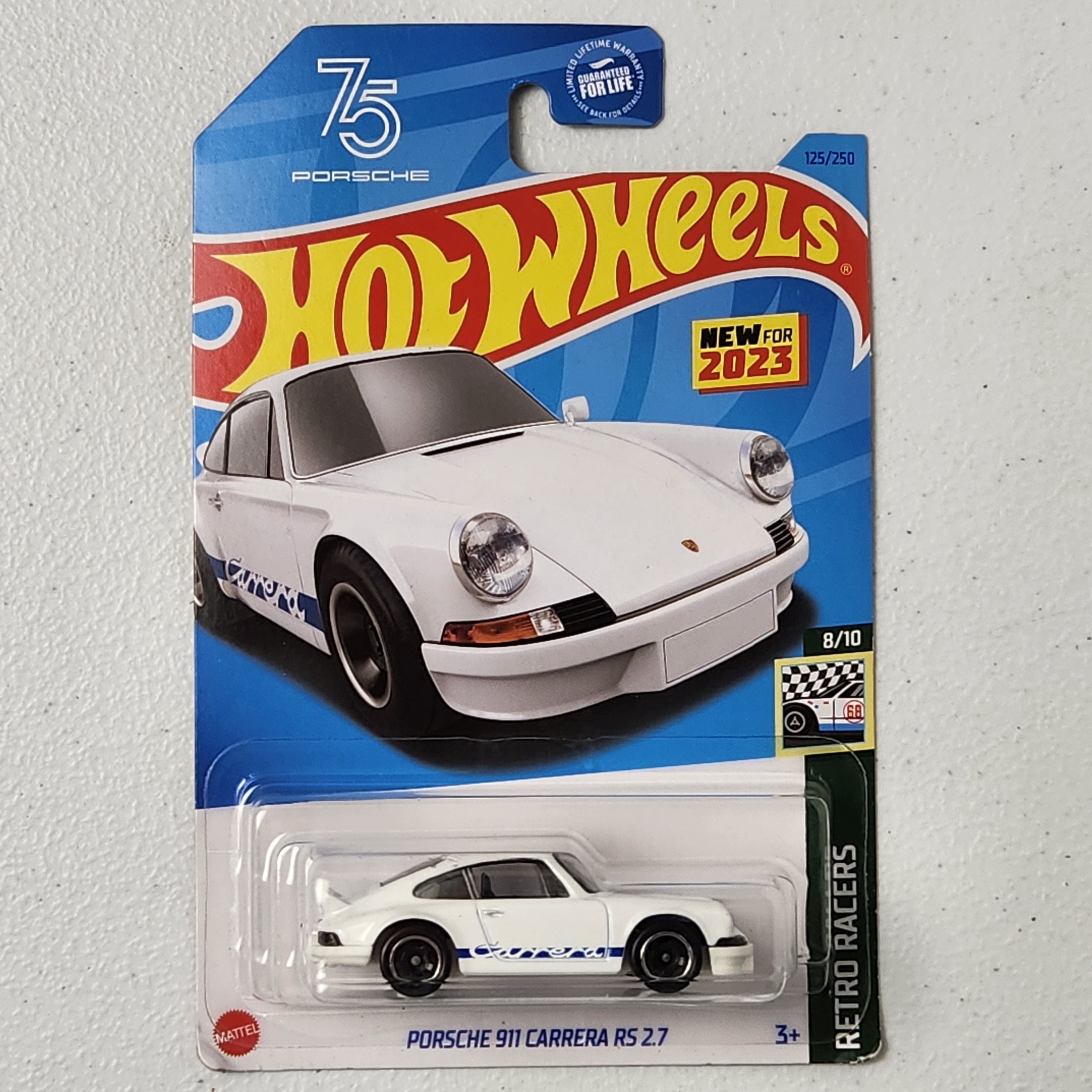 Porsche 911 Carrera RS 2.7 European Mainline Hot Wheels