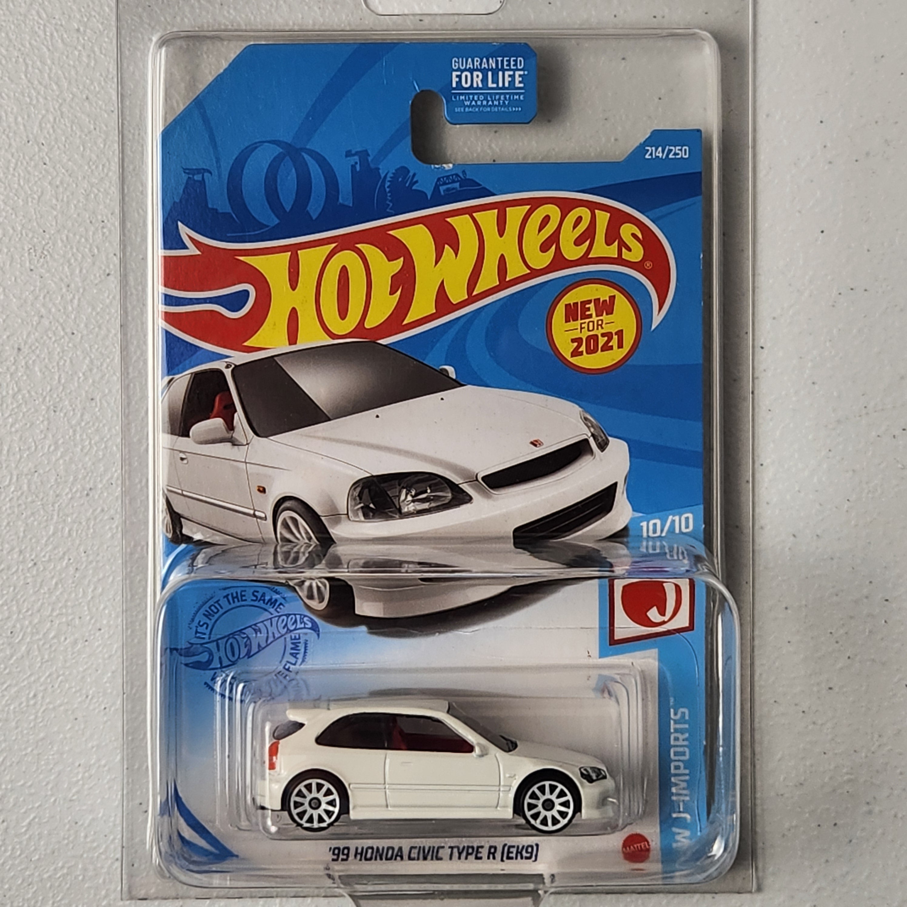 99 Honda Civic Type R (EK9) JDM Mainline Hot Wheels