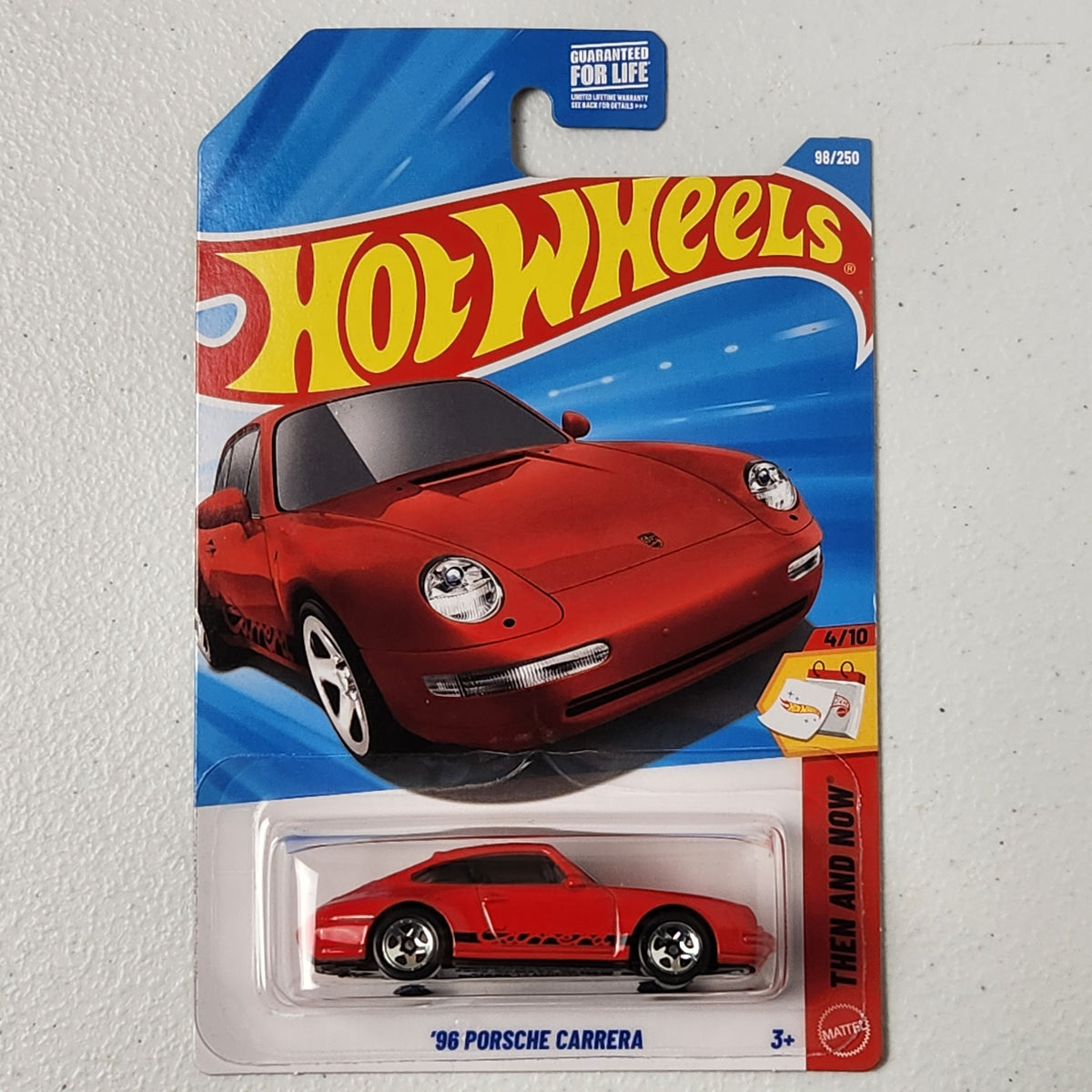 96 Porsche Carrera European Mainline Hot Wheels