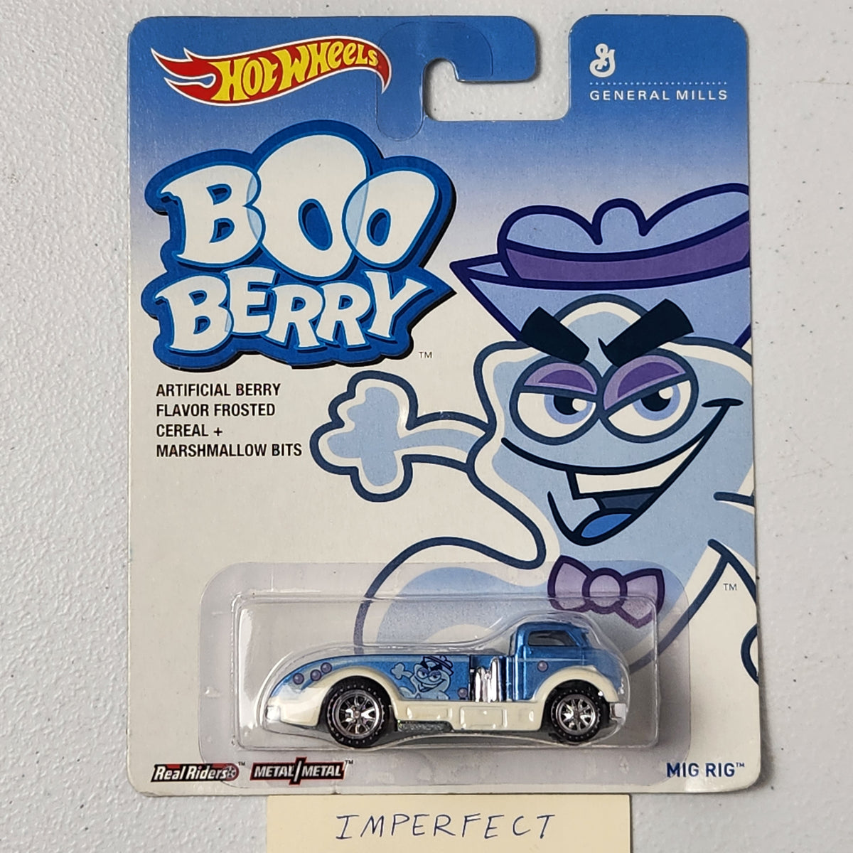 Boo Berry Mig Rig General Mills American Premium Hot Wheels 2013