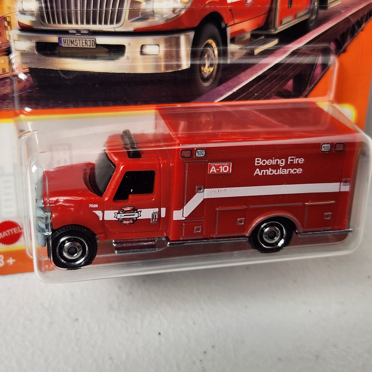 International Terrastar Paramedic Ambulance American Mainline Matchbox 2025